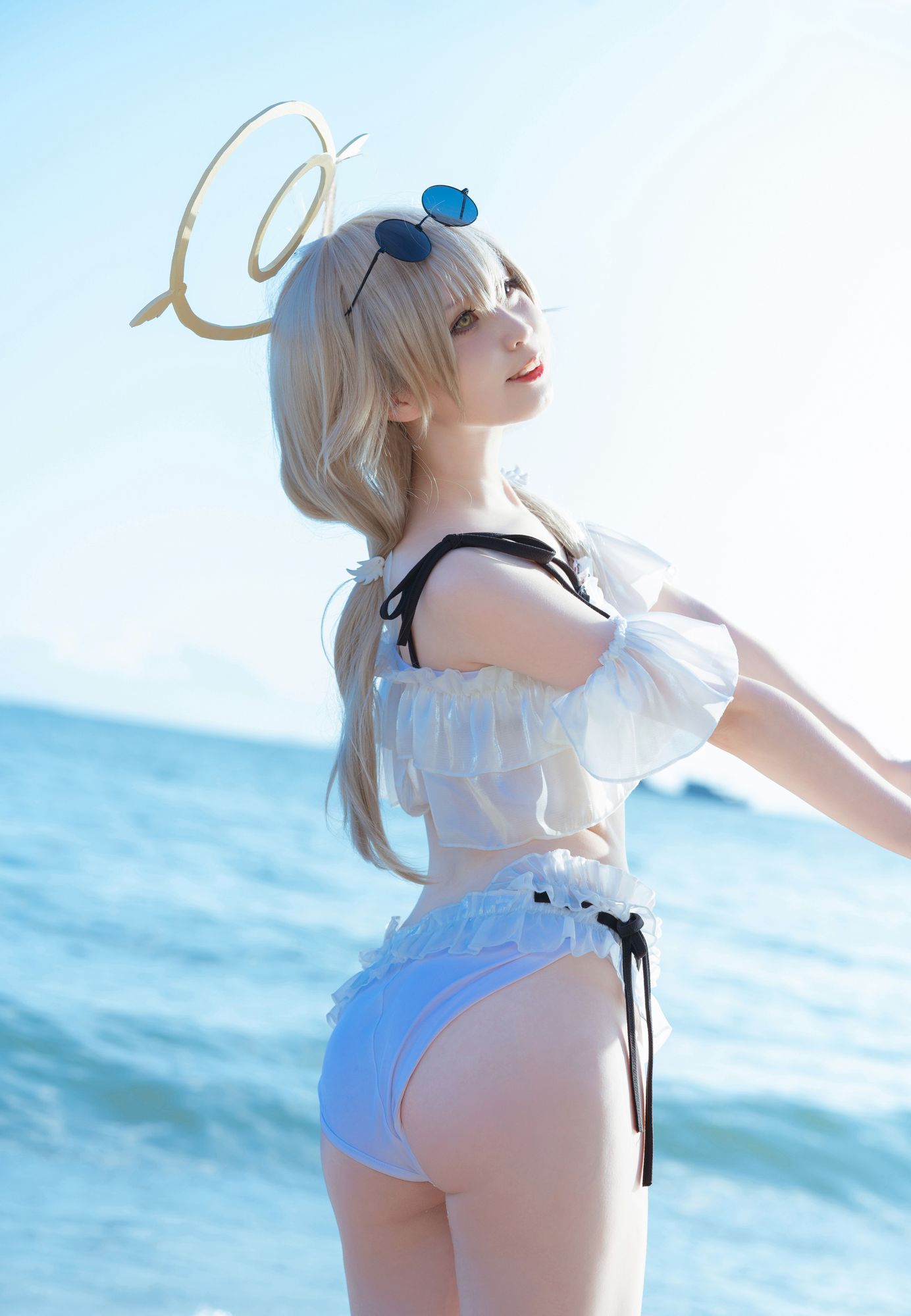 图片[3]-No.132 – 「无风霖鹿」水着日富美 [11P]-coswz-cos王者