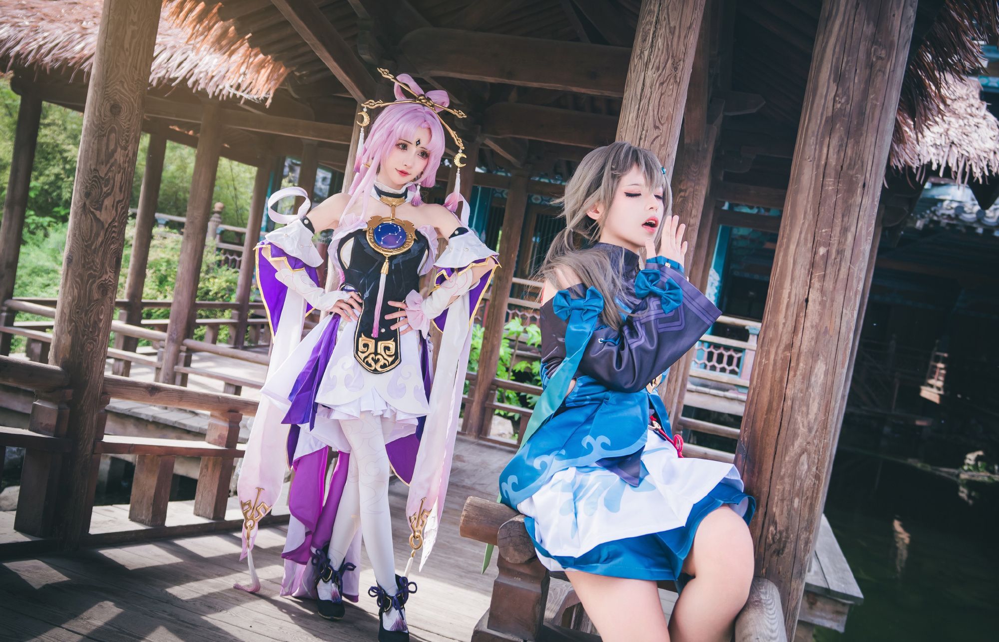 图片[2]-No.136 – 「紫氯氯」符玄 [18P]-coswz-cos王者