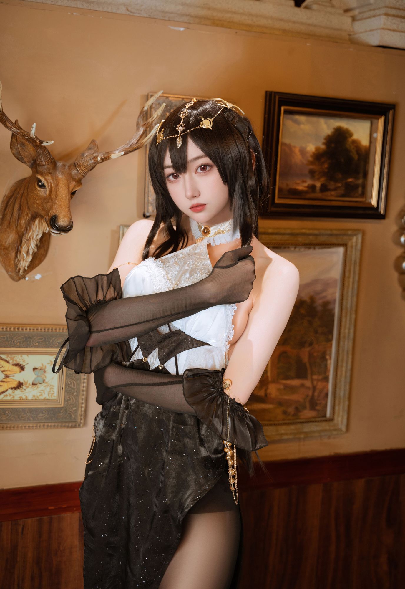 图片[5]-No.139 – 「y妹不是小叶」镇海 晚礼服 [14P]-coswz-cos王者