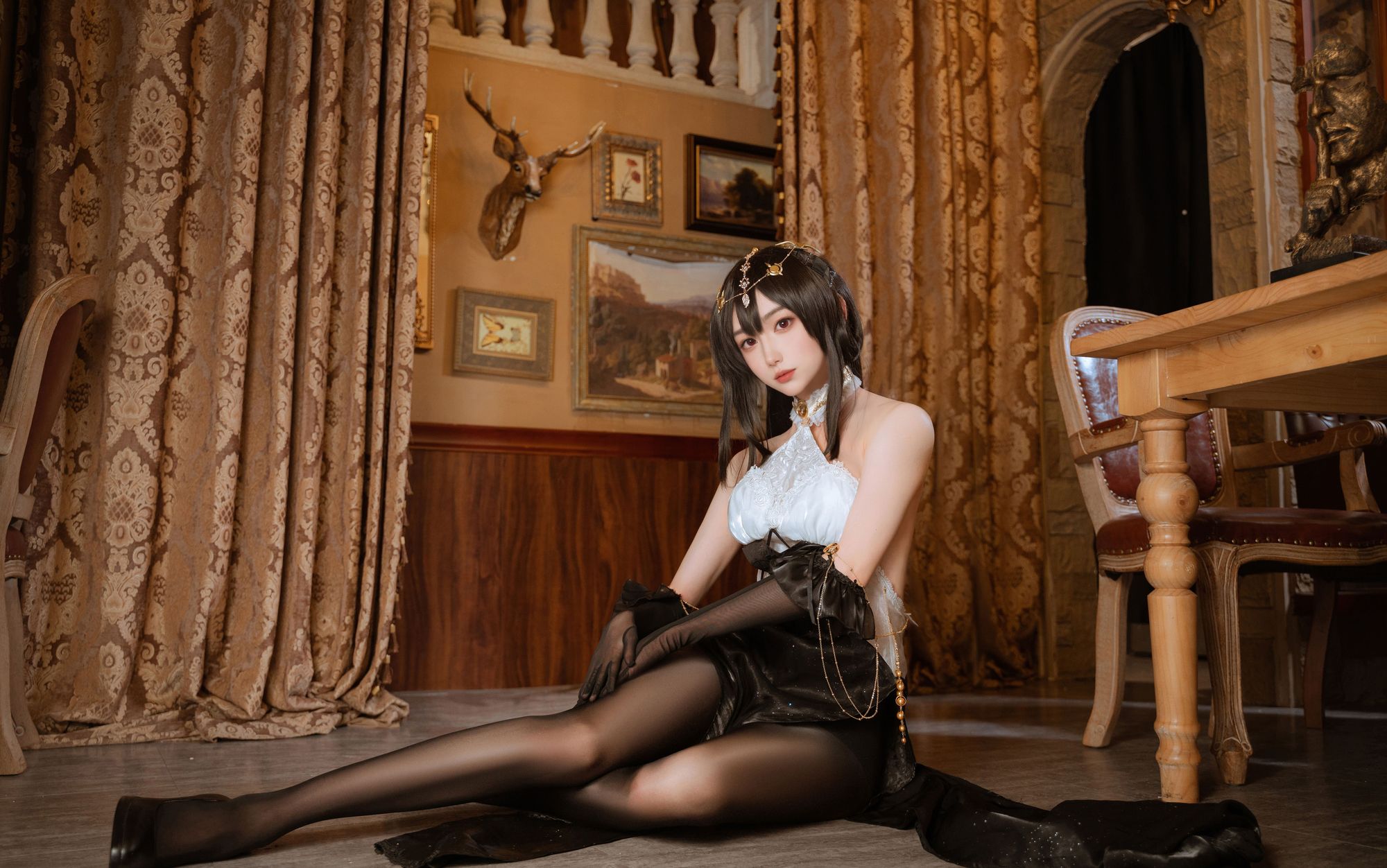 图片[4]-No.139 – 「y妹不是小叶」镇海 晚礼服 [14P]-coswz-cos王者