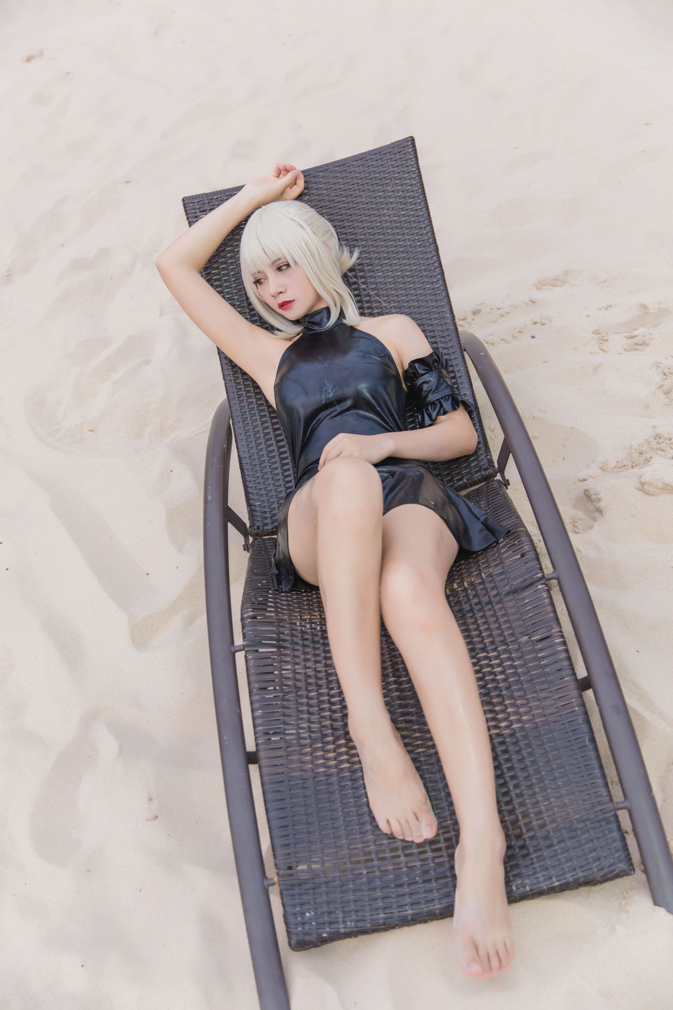 No.140 - 「秋山AkI」着黑SABER [30P]-coswz-cos王者