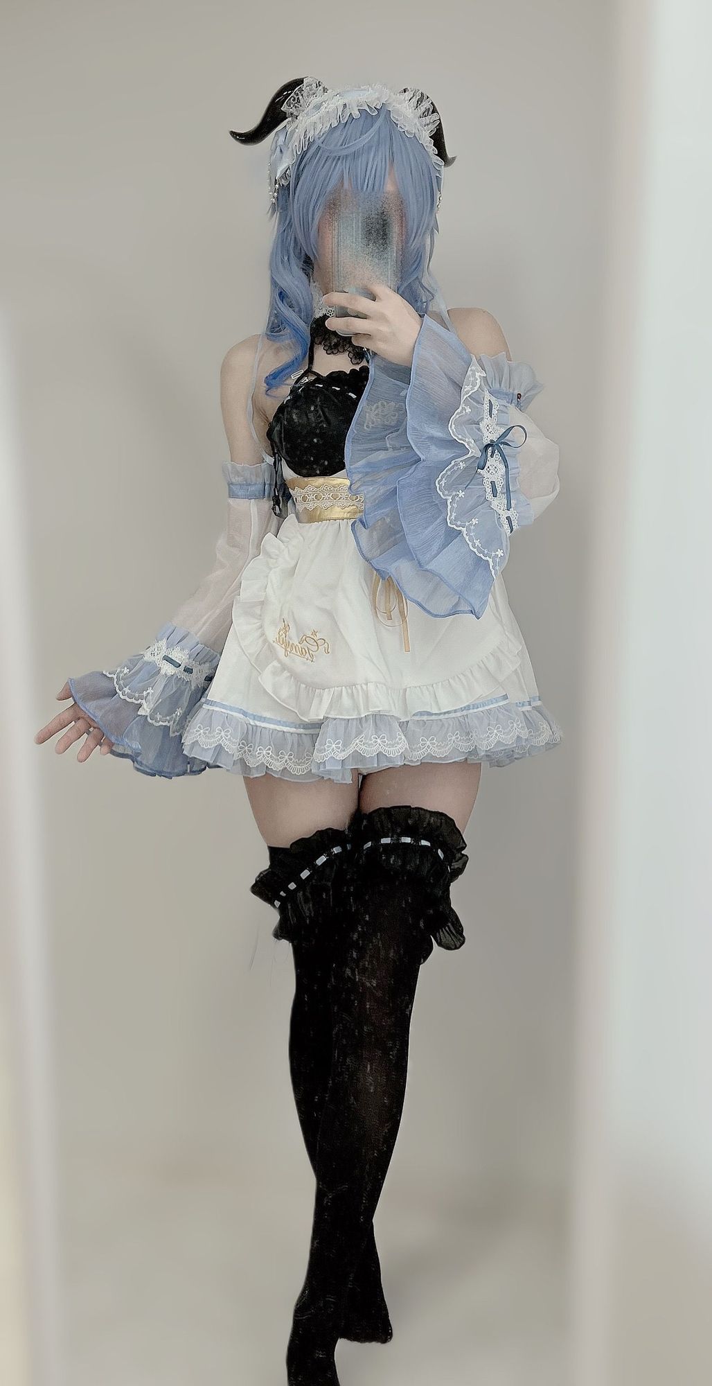 图片[4]-No.156 – 「Hattie」Maid Ganyu [10P]-coswz-cos王者