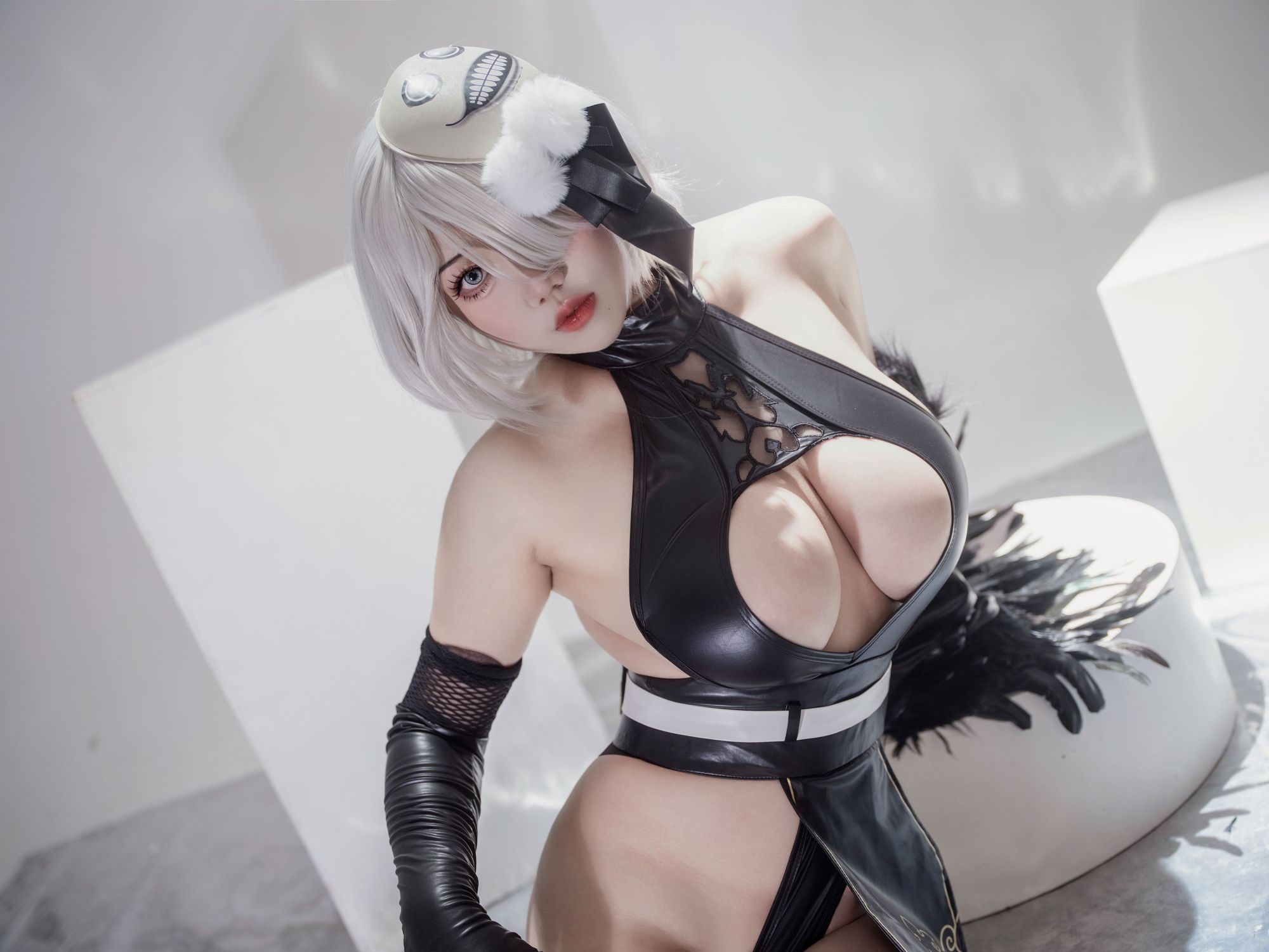 图片[4]-No.161 – 「羊之甘露」2B同人旗袍X羊の机密 [23P]-coswz-cos王者