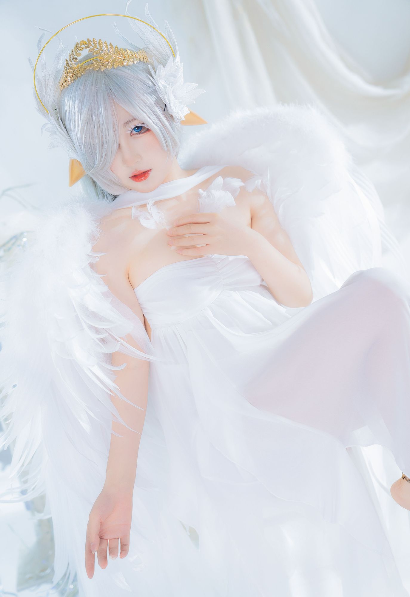 No.166 - 「喵喵的喵吖」翅膀坠落 [15P]-coswz-cos王者