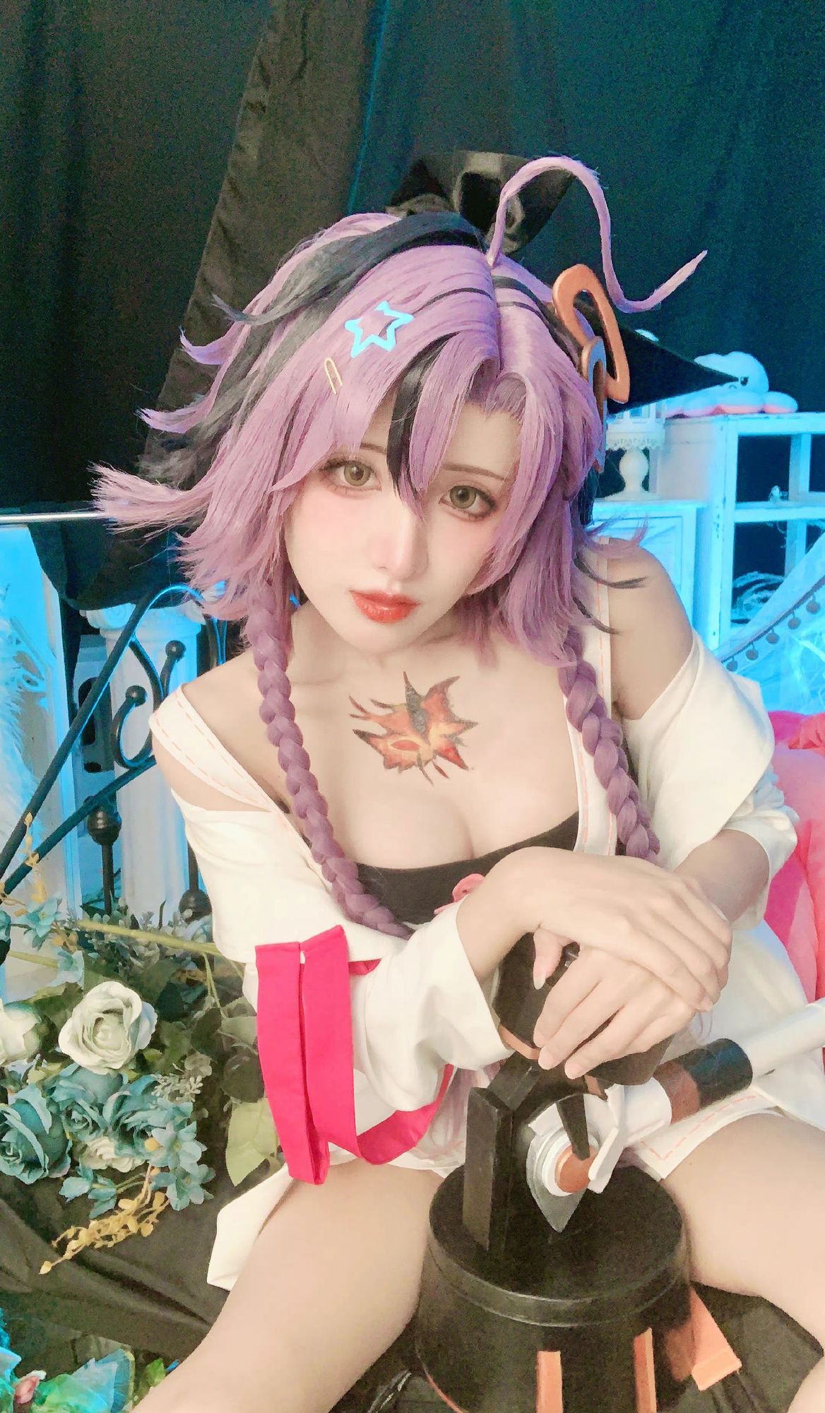 图片[3]-No.168 – 「紫氯氯」禁闭者MBCC-S-367 莓丝 [22P]-coswz-cos王者