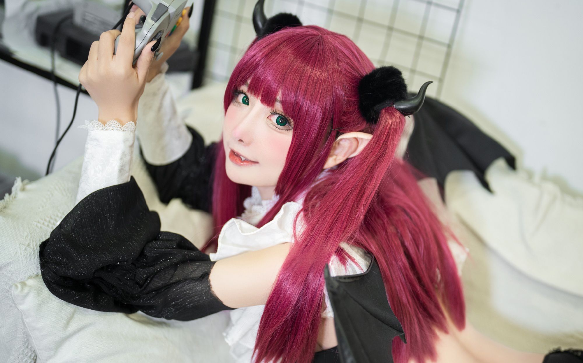 No.183 - 「紫氯氯」喜多川海梦 利兹小恶魔 [15P]-coswz-cos王者