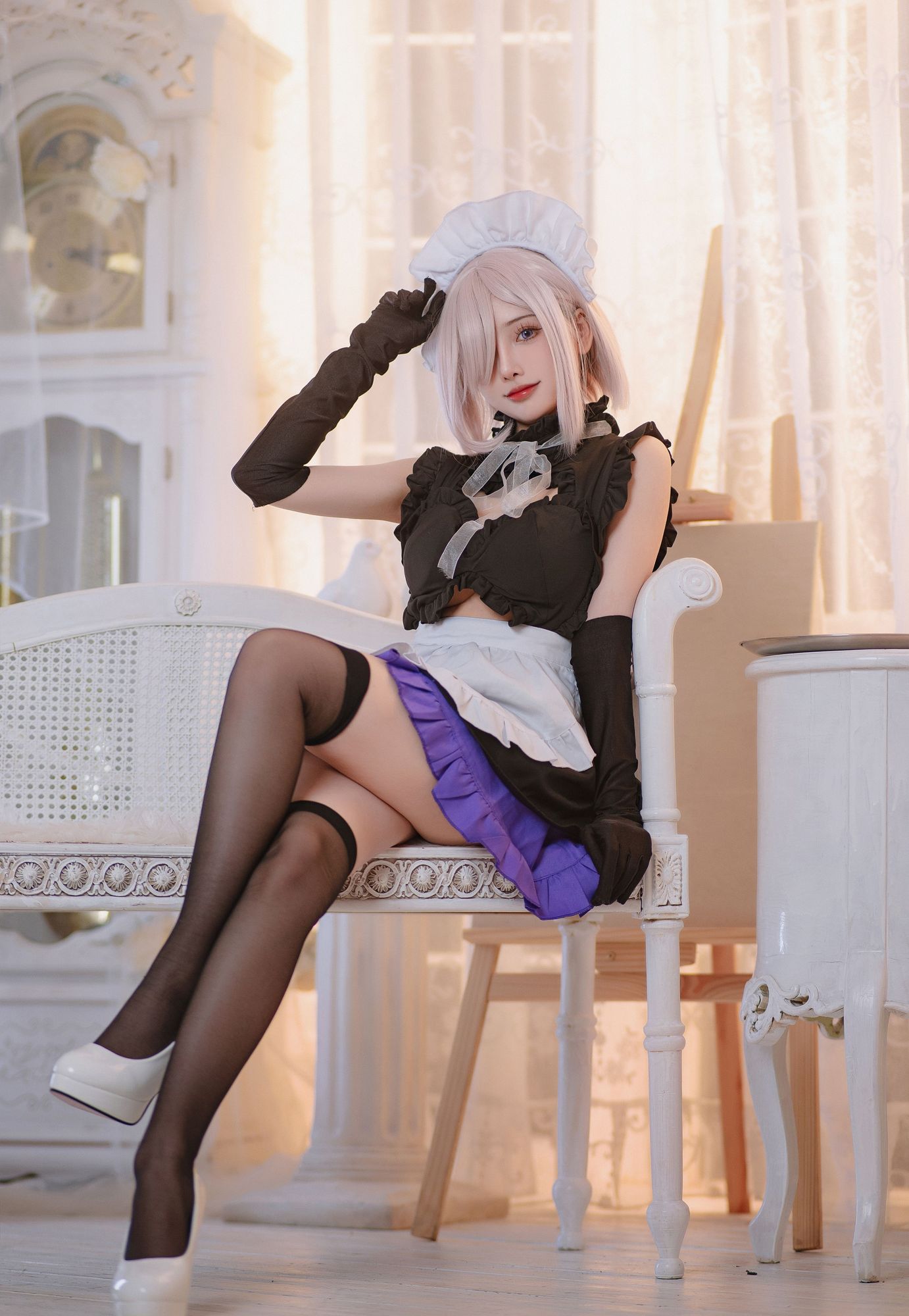 图片[2]-No.199 – 「阿璇学妹」玛修 [9P]-coswz-cos王者