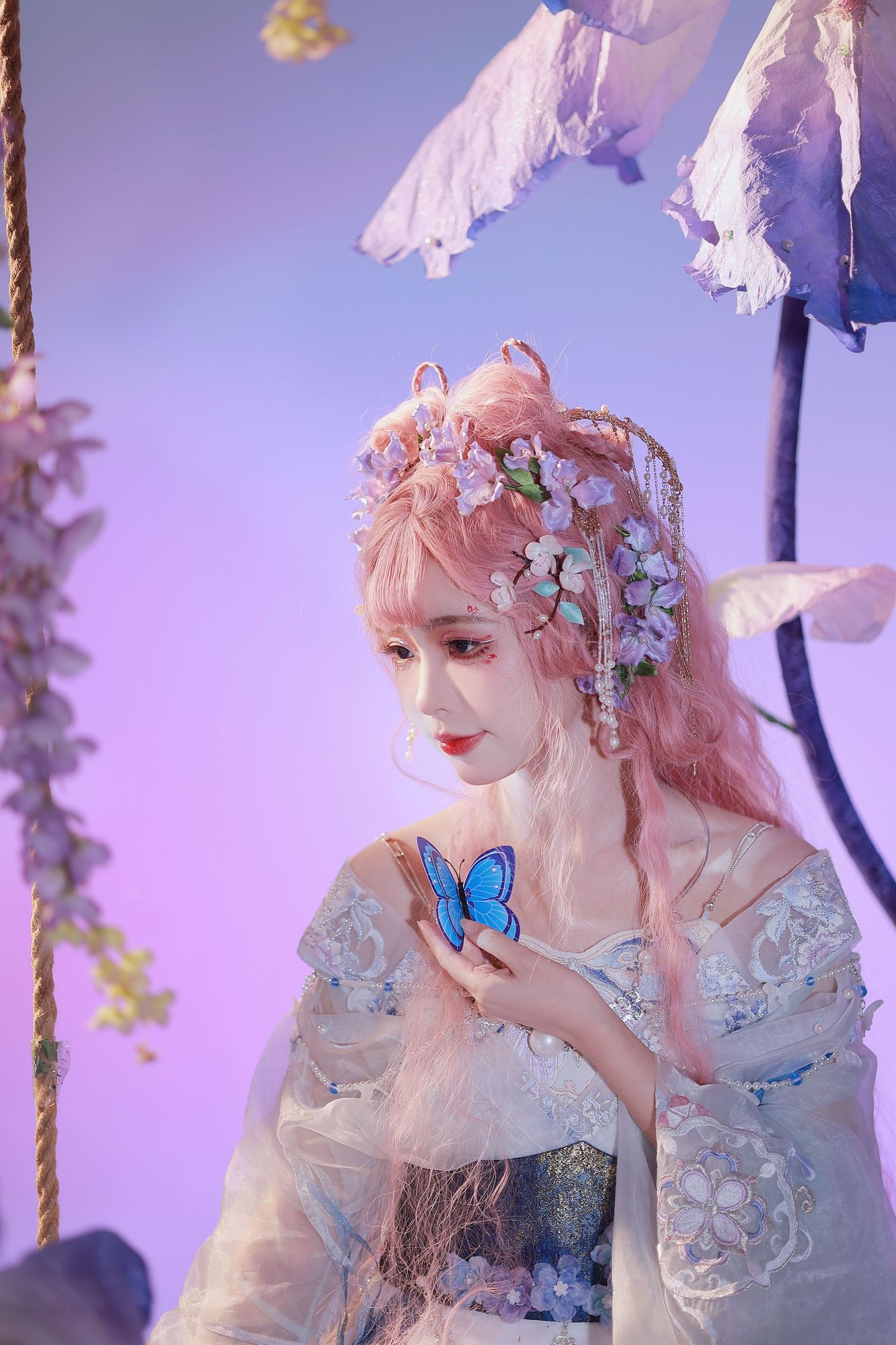 图片[3]-No.201 – 「怀里猫ovo」花月夜蝶梦 [21P]-coswz-cos王者