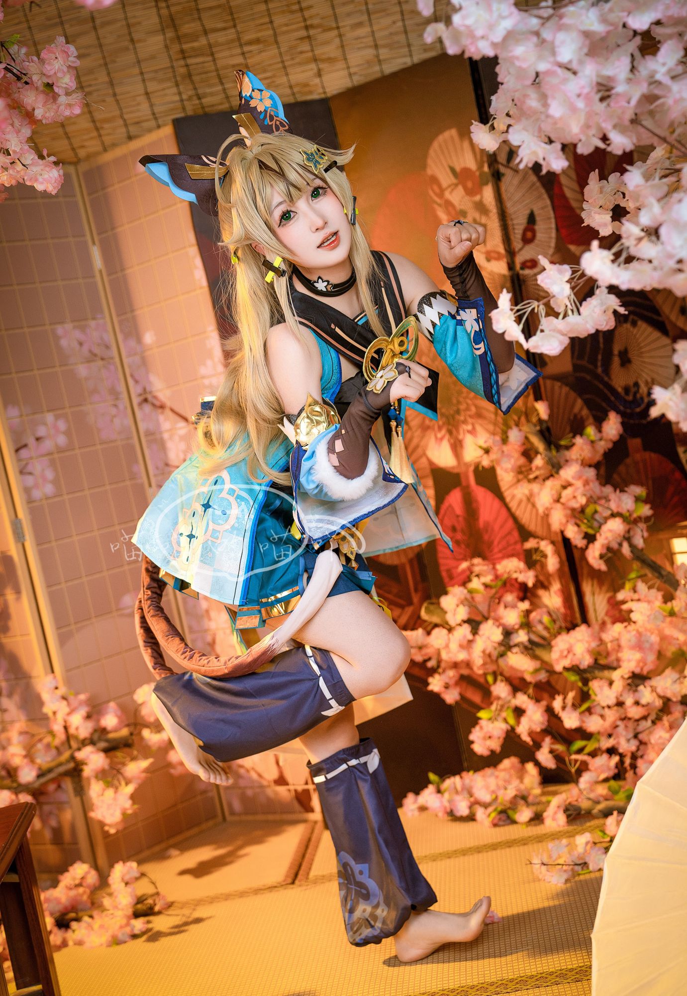 图片[27]-No.223 – 「喵喵的喵吖」原神 猫娘绮良良 [27P]-coswz-cos王者