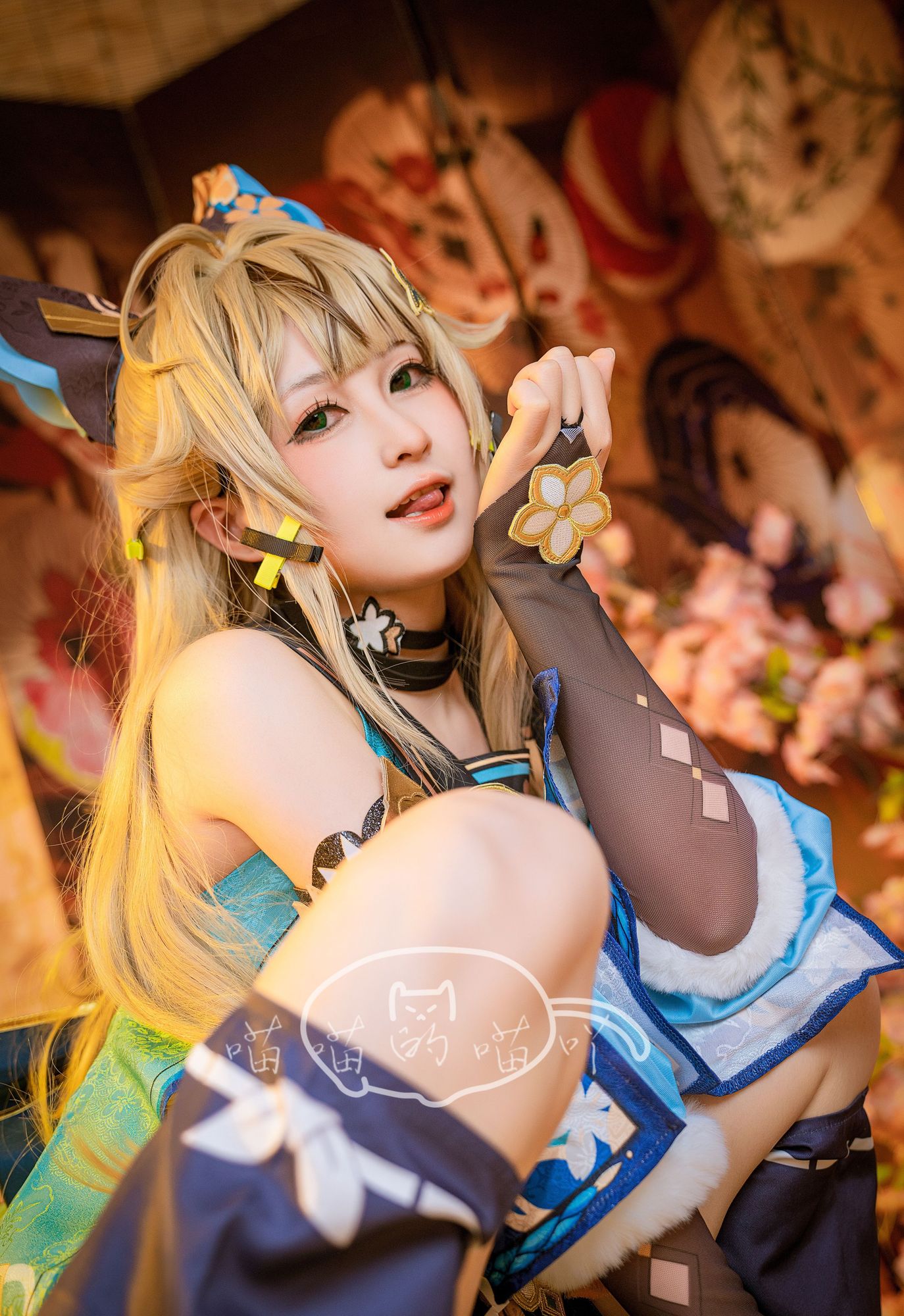 图片[2]-No.223 – 「喵喵的喵吖」原神 猫娘绮良良 [27P]-coswz-cos王者