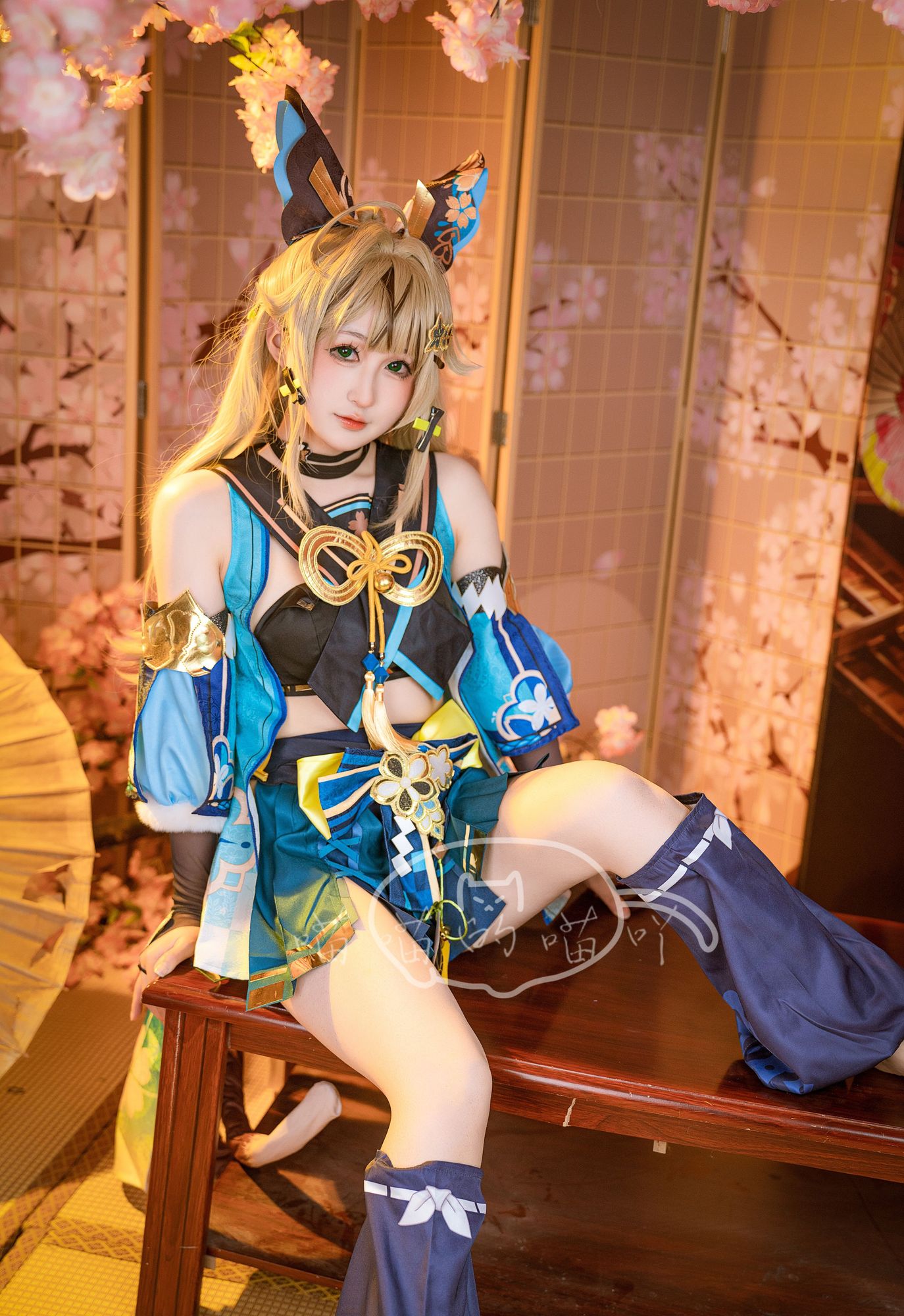 图片[23]-No.223 – 「喵喵的喵吖」原神 猫娘绮良良 [27P]-coswz-cos王者