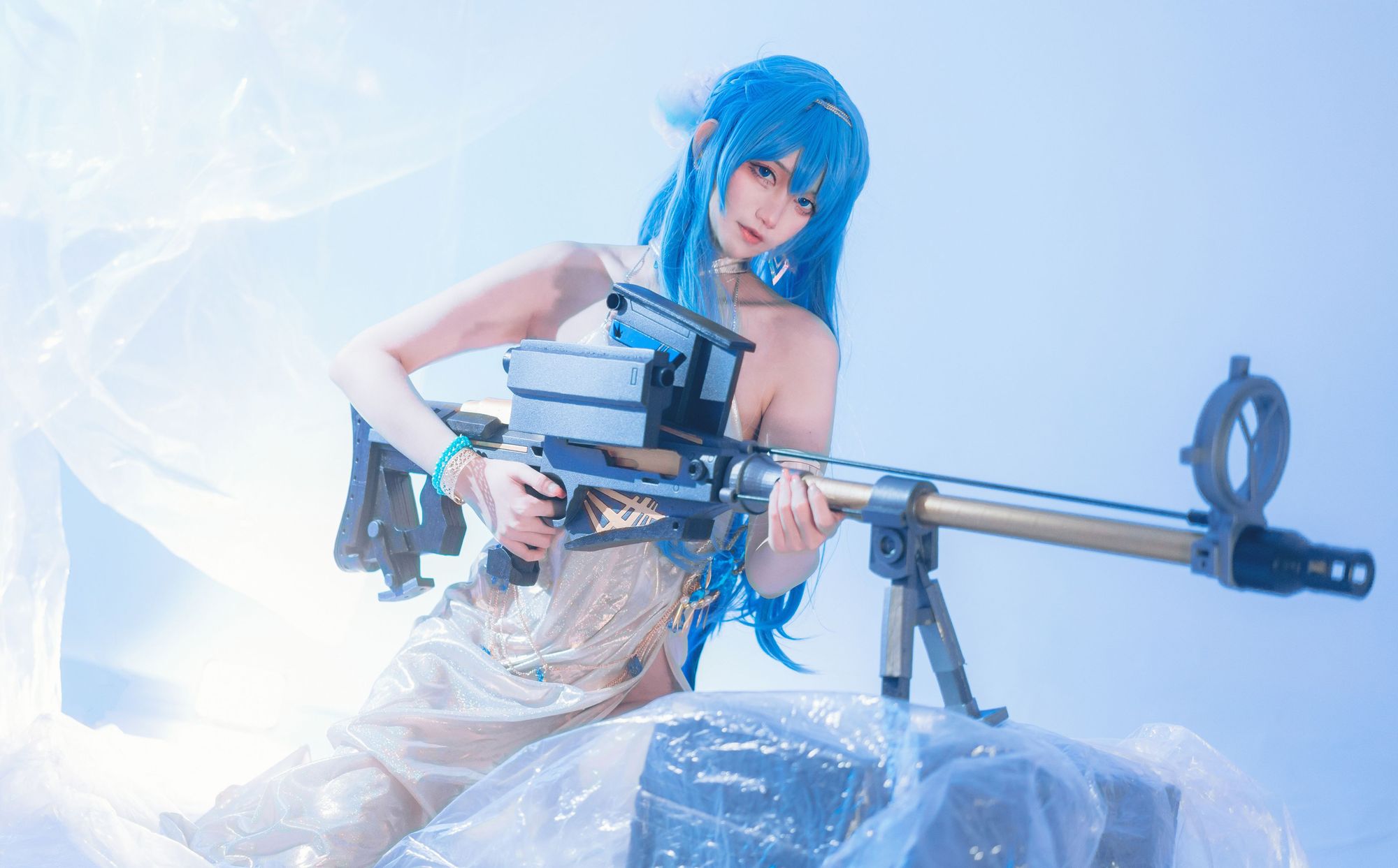 图片[3]-No.243 – 「阿熊是个萌妹吗」海伦水晶派对礼服 [18P]-coswz-cos王者