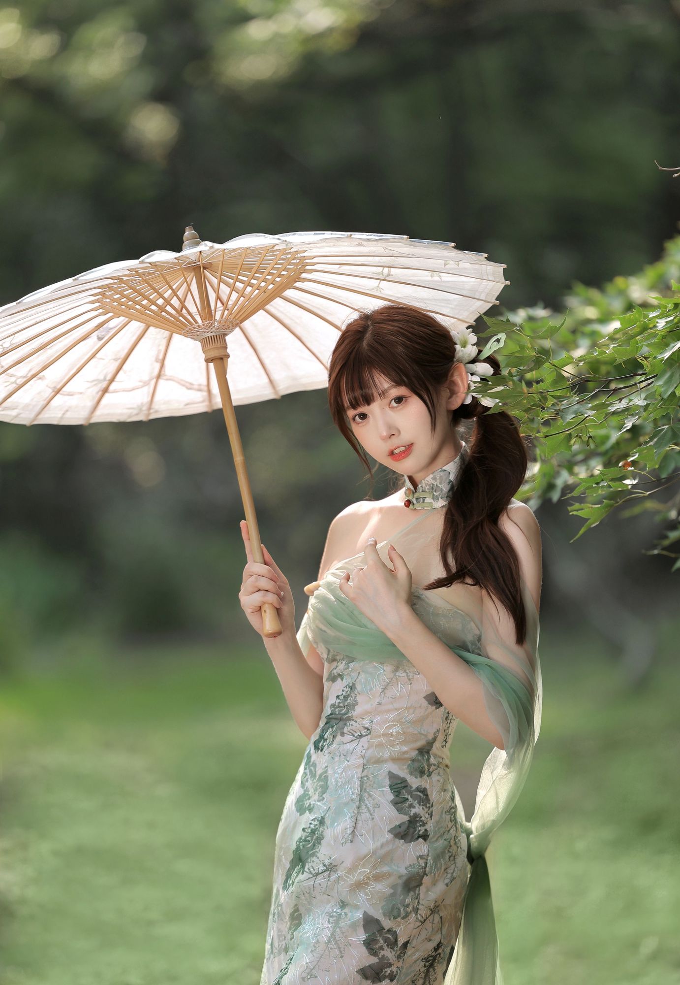 图片[3]-No.258 – 「钟曼菲_ZMF」新中式古装 [14P]-coswz-cos王者