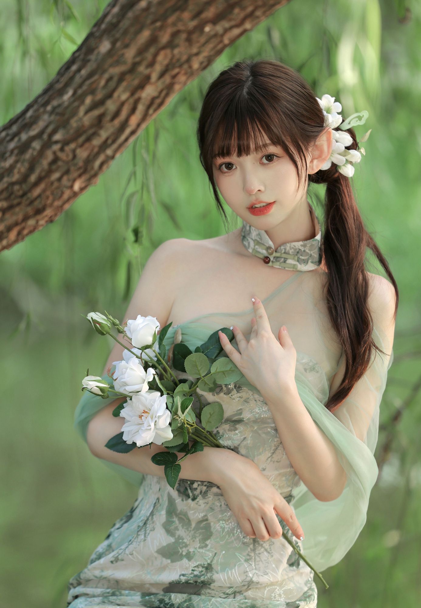 图片[5]-No.258 – 「钟曼菲_ZMF」新中式古装 [14P]-coswz-cos王者