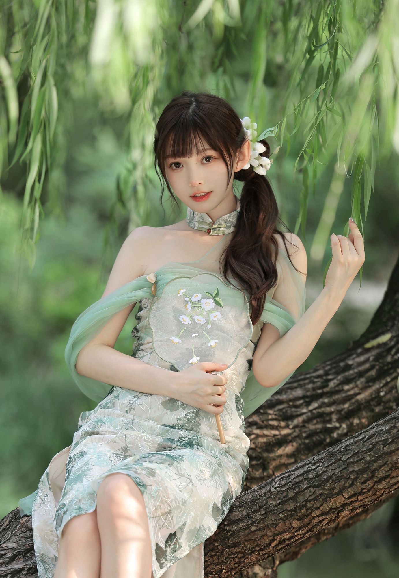 图片[4]-No.258 – 「钟曼菲_ZMF」新中式古装 [14P]-coswz-cos王者