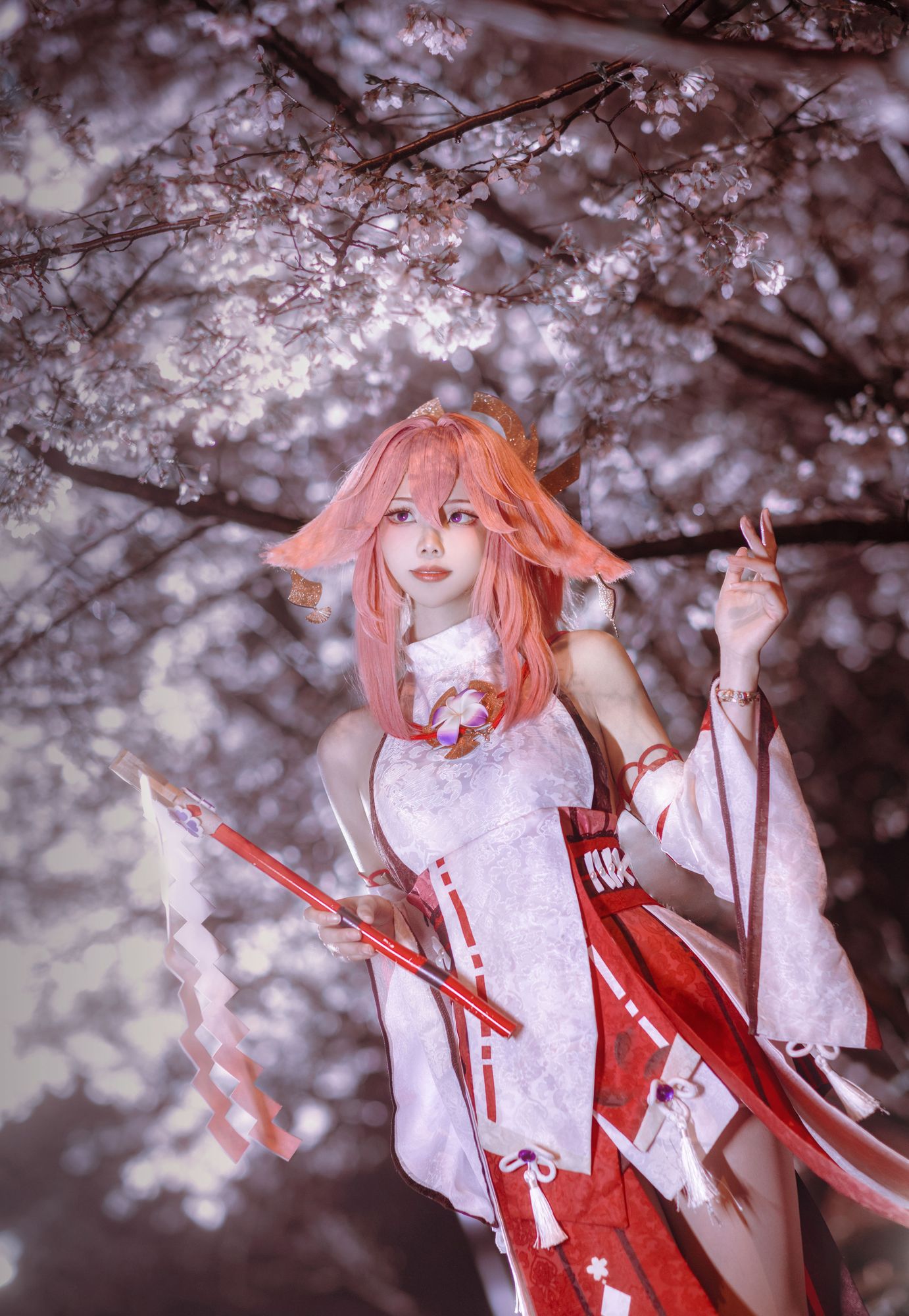 No.271 - 「墨色的团子_墨舒」八重神子 [11P]-coswz-cos王者