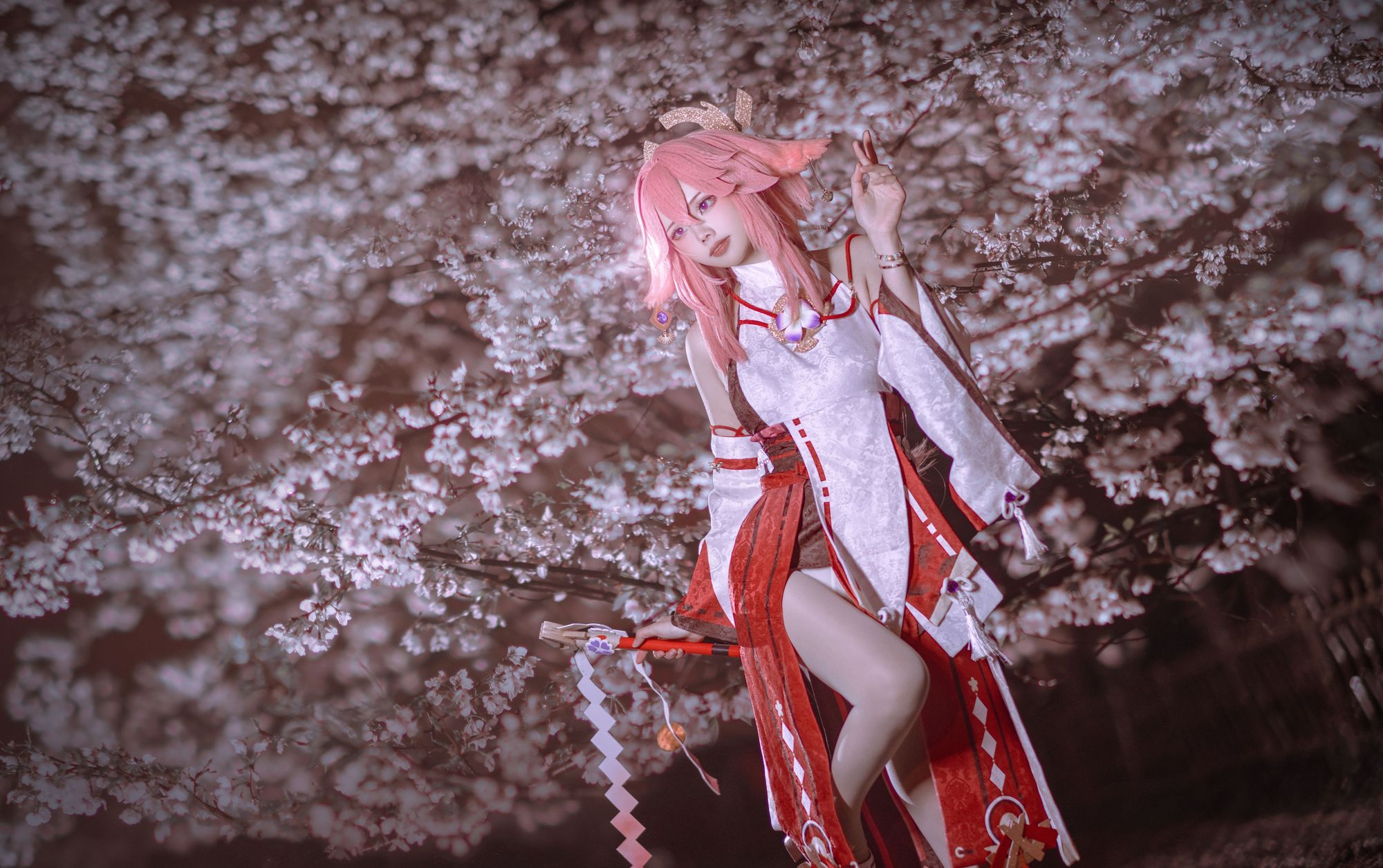 图片[3]-No.271 – 「墨色的团子_墨舒」八重神子 [11P]-coswz-cos王者