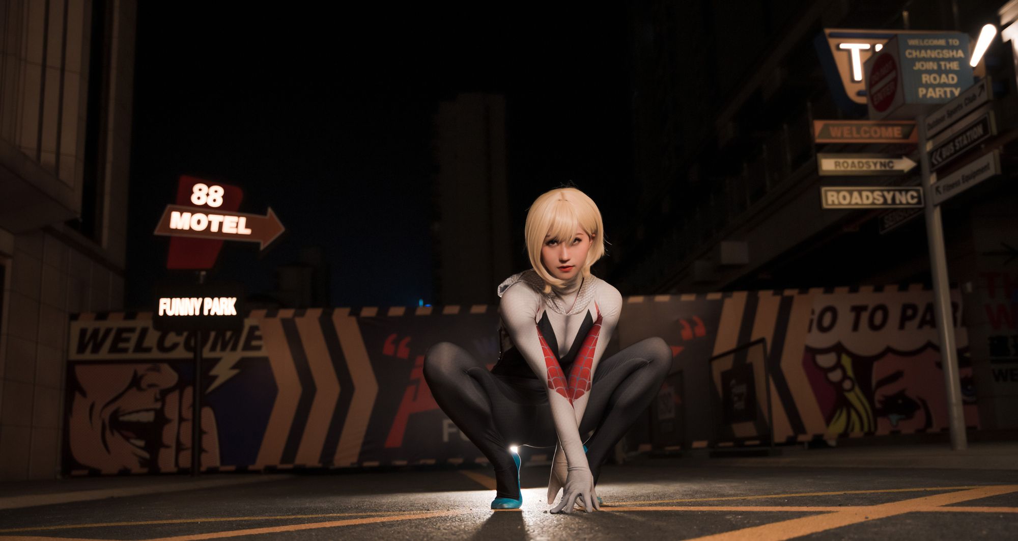 图片[2]-No.284 – 「Vv子教授」格温·斯黛西 [18P]-coswz-cos王者