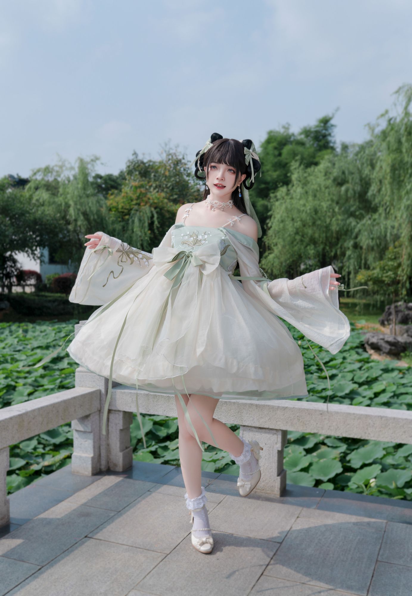 图片[2]-No.285 – 「花甲conch」采荷小师妹 [10P]-coswz-cos王者