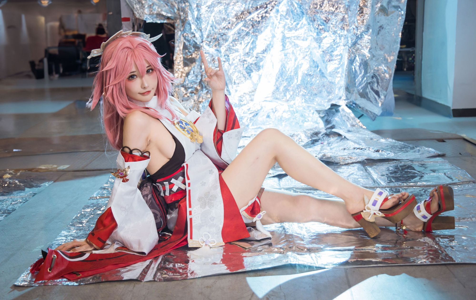 图片[5]-No.298 – 「糖果果candy」原神 八重神子 [18P]-coswz-cos王者