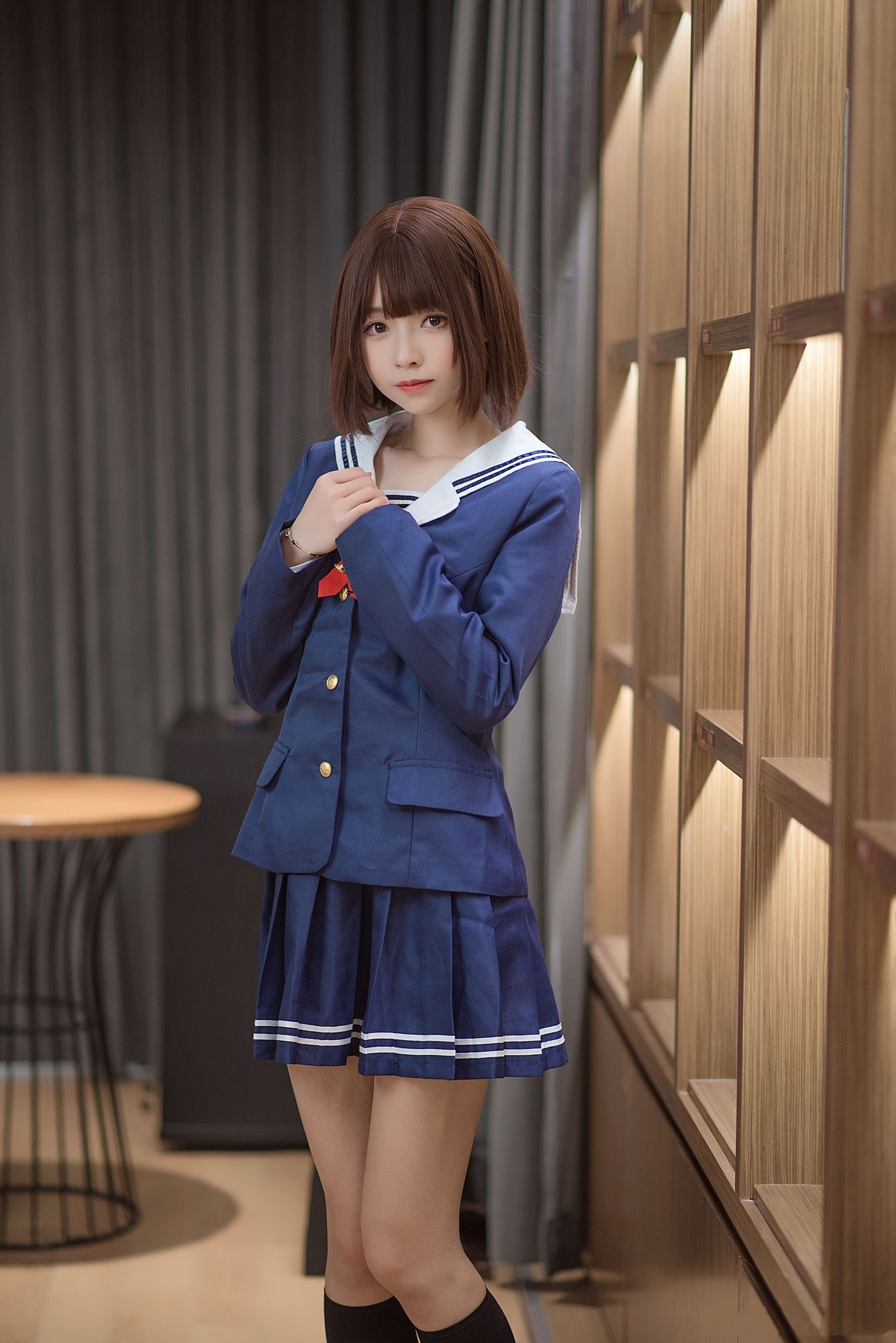 图片[6]-No.306 – 「大大卷卷小卷」加藤惠校服 [19P]-coswz-cos王者