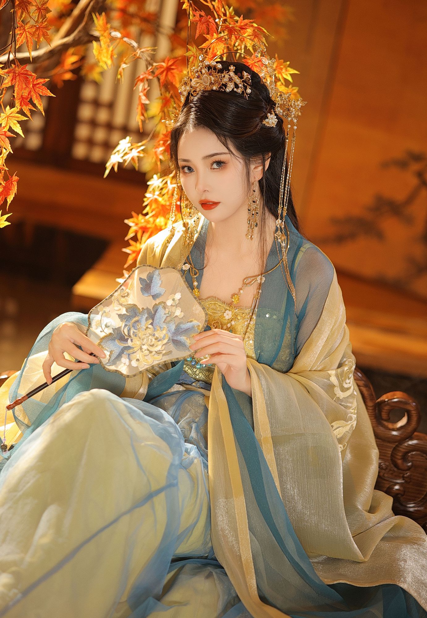 No.308 - 「苏嫣嫣阿姨」白茶清欢 [12P]-coswz-cos王者