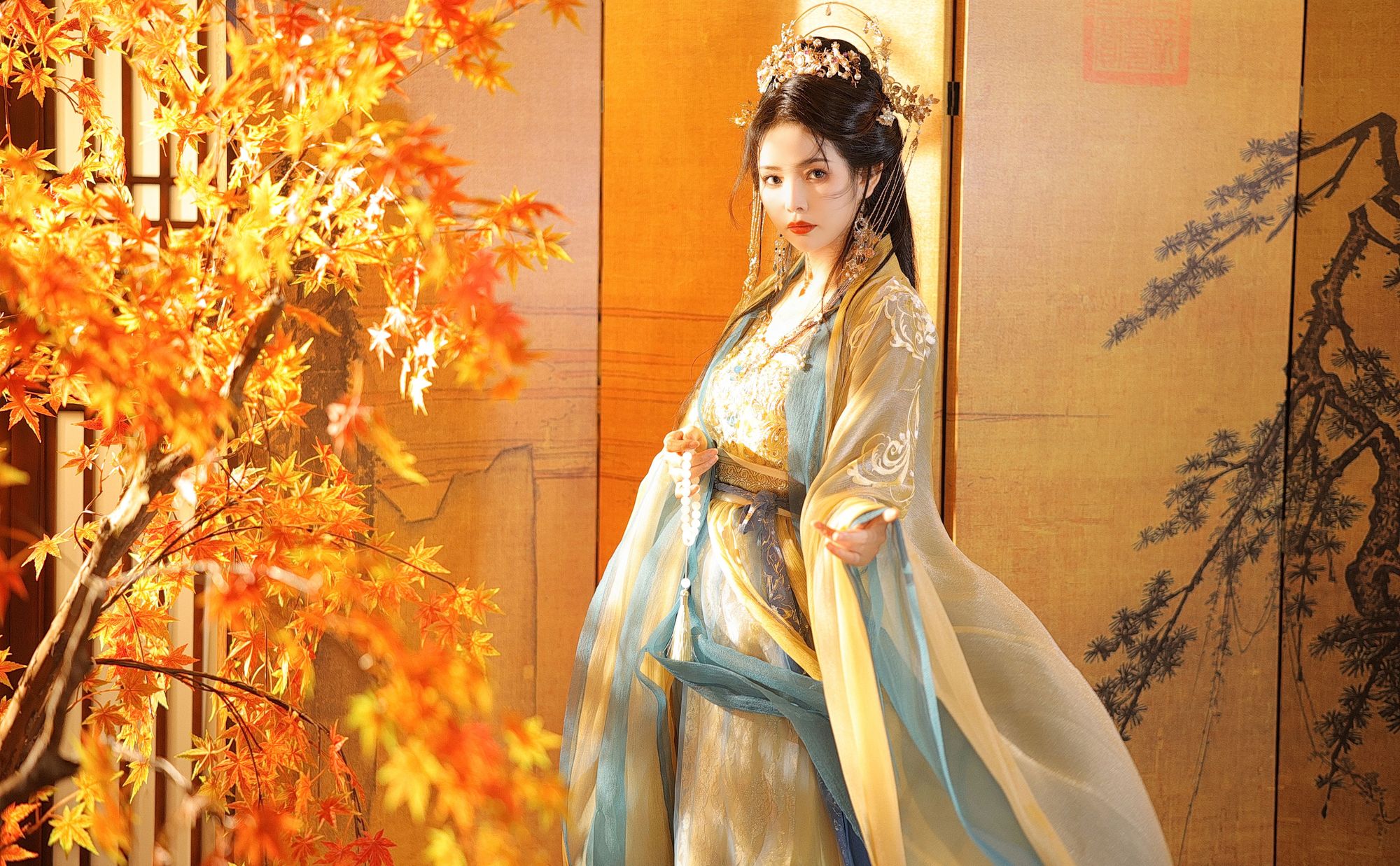 图片[2]-No.308 – 「苏嫣嫣阿姨」白茶清欢 [12P]-coswz-cos王者