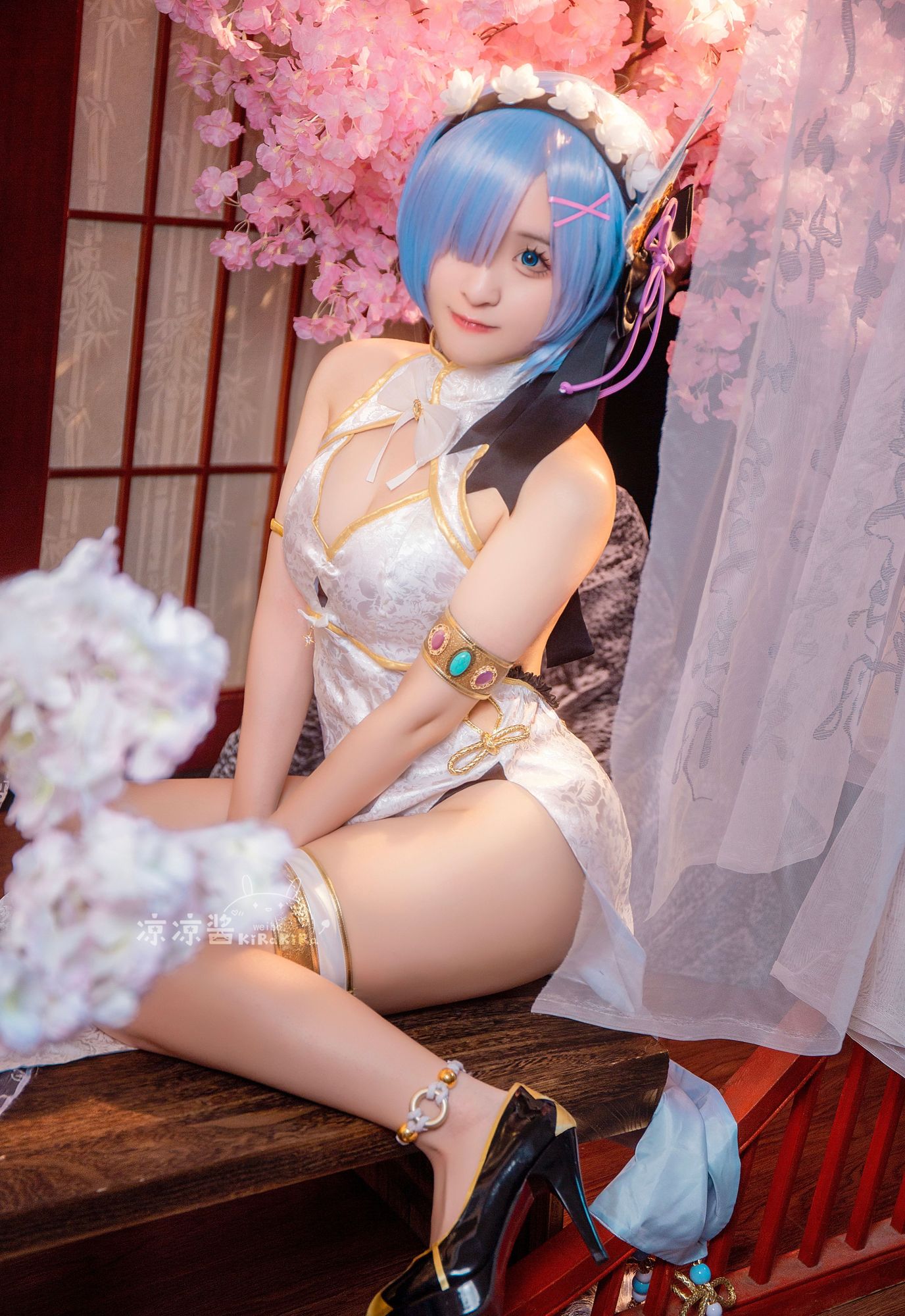 图片[2]-No.321 – 「凉凉酱Kirakira」蕾姆 [12P]-coswz-cos王者