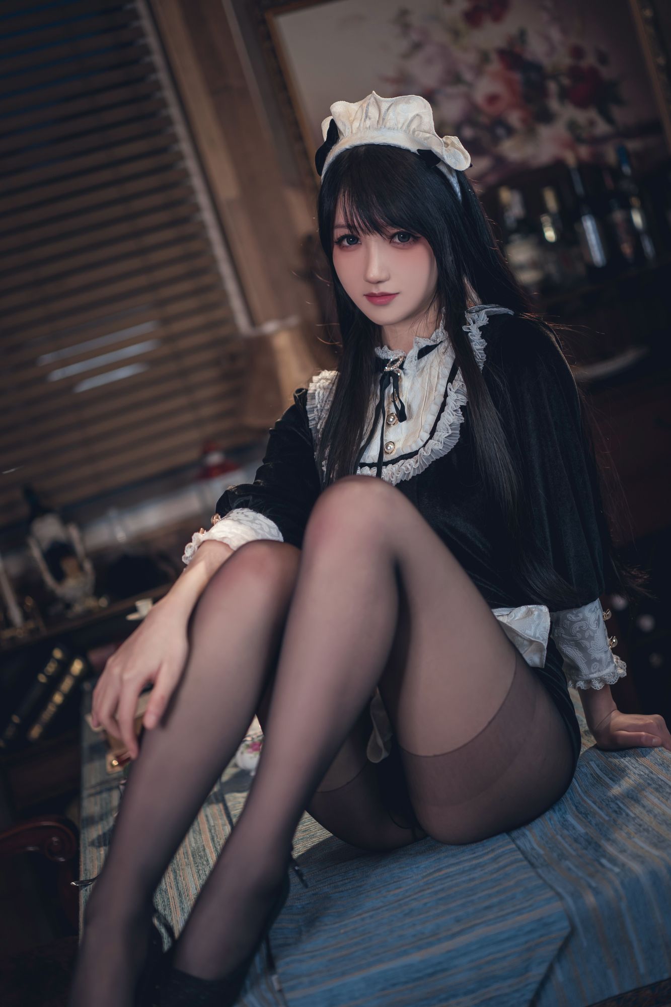 图片[2]-No.326 – 「抖个姬灵」舰长 女仆 [16P]-coswz-cos王者