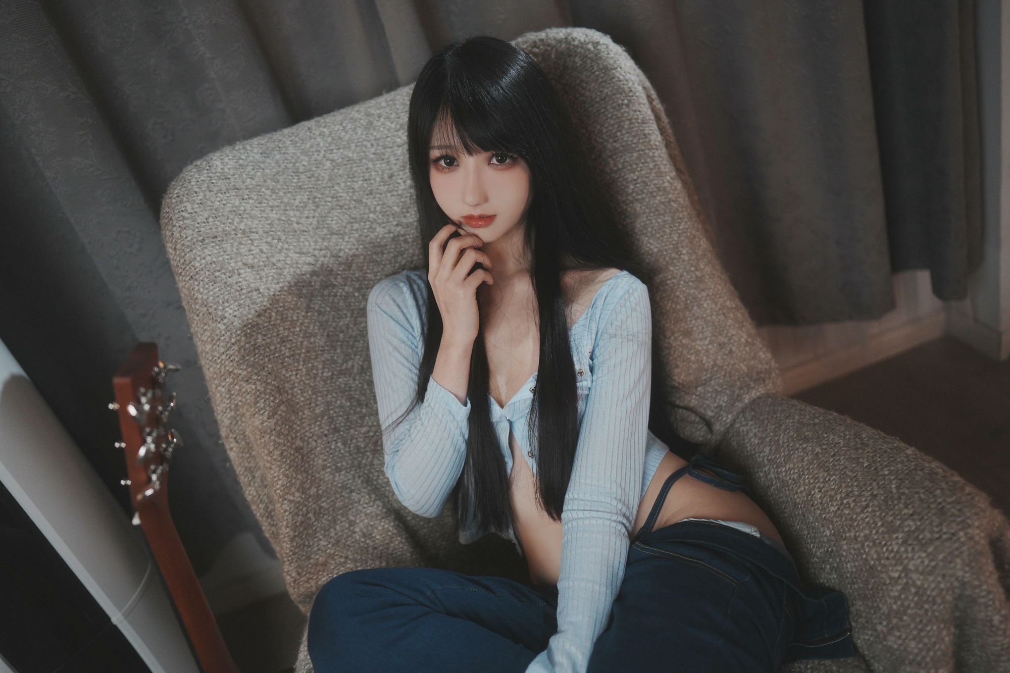 图片[2]-No.327 – 「抖个姬灵」连衣裙比基尼 [15P]-coswz-cos王者