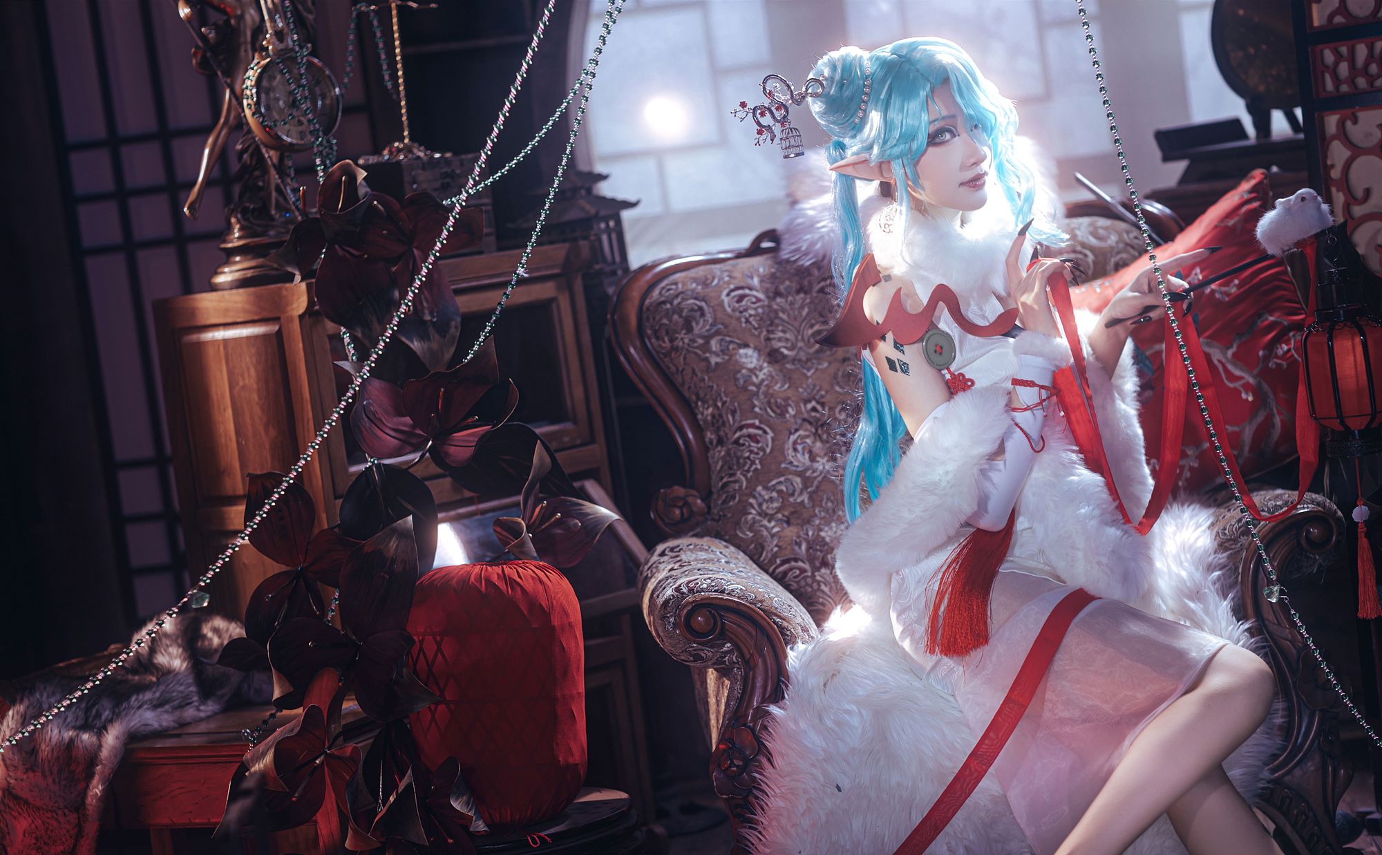 No.343 - 「风眠眠w」狄斯众生绘 娜恰 [20P]-coswz-cos王者