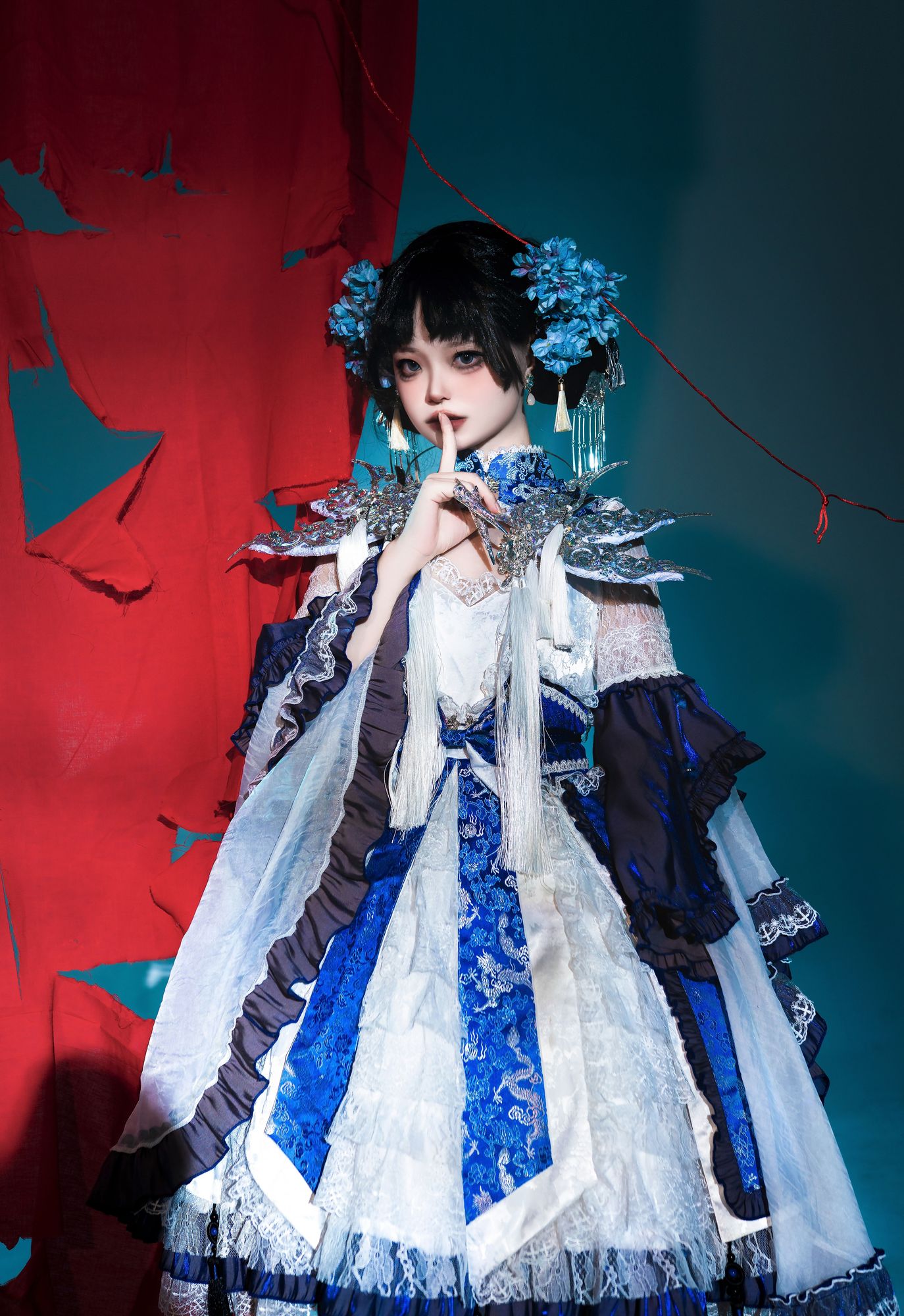 No.350 - 「花甲conch」傀儡 [18P]-coswz-cos王者