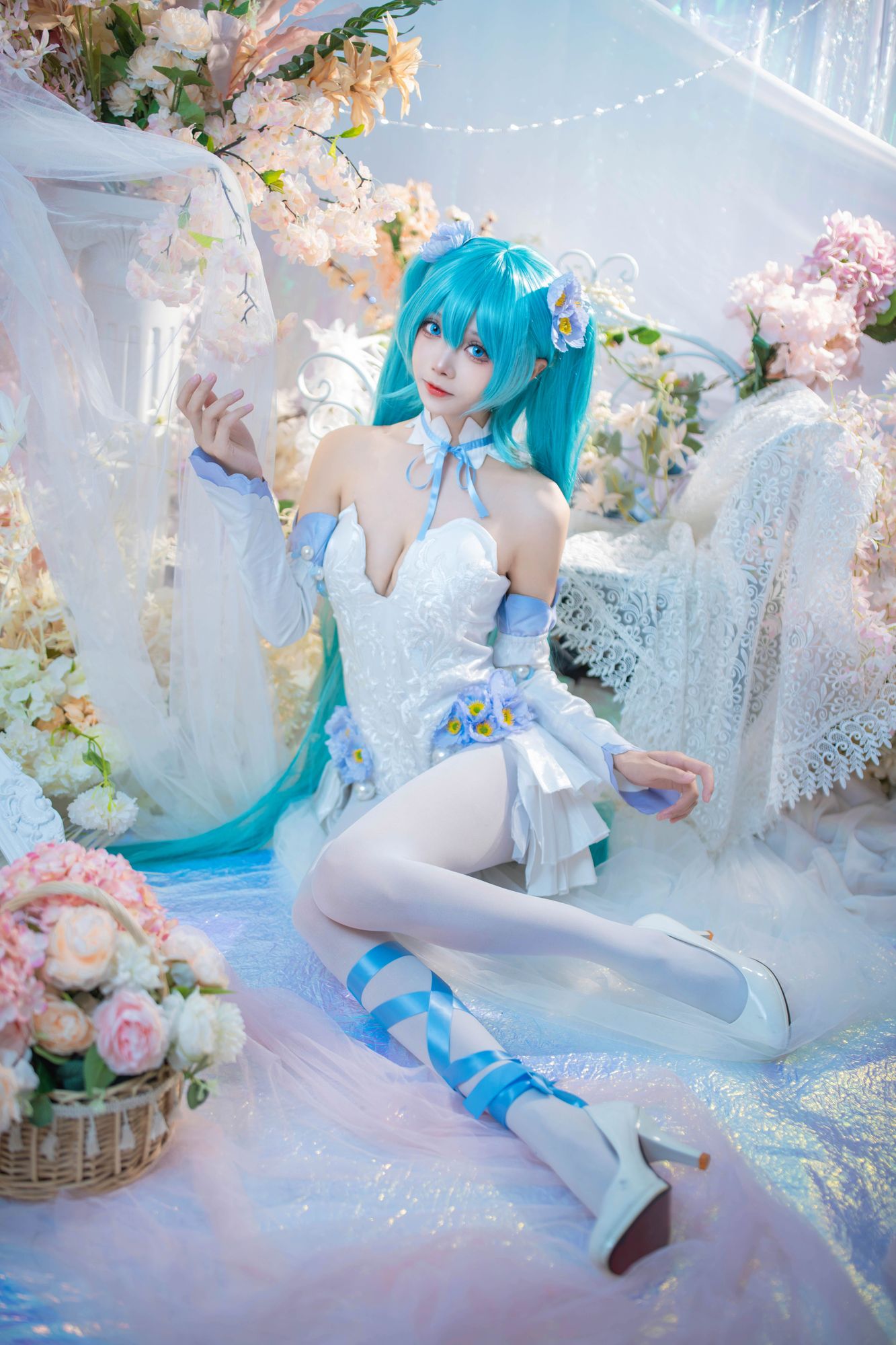 图片[5]-No.367 – 「艾西Aiwest」初音 粉蝶花 [42P]-coswz-cos王者