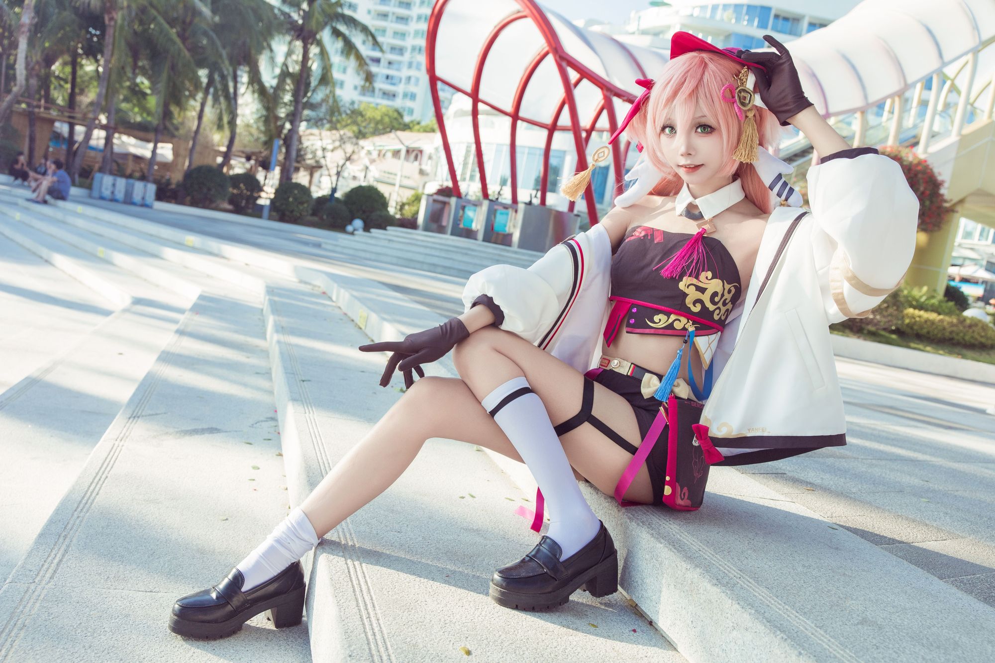 No.371 - 「艾西Aiwest」原神烟绯 花鸟与情 [29P]-coswz-cos王者