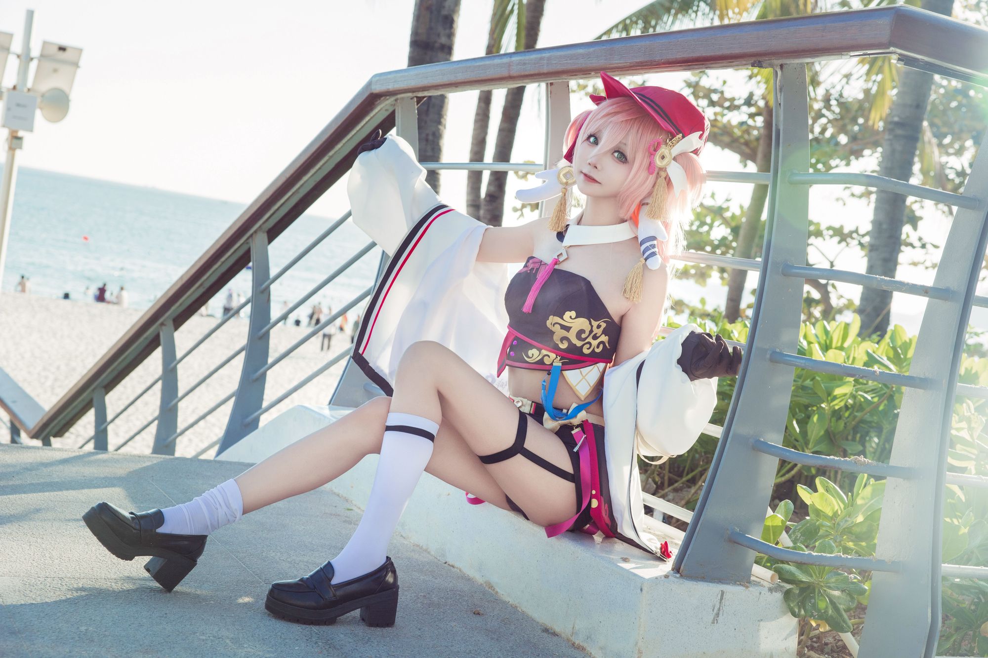 图片[2]-No.371 – 「艾西Aiwest」原神烟绯 花鸟与情 [29P]-coswz-cos王者