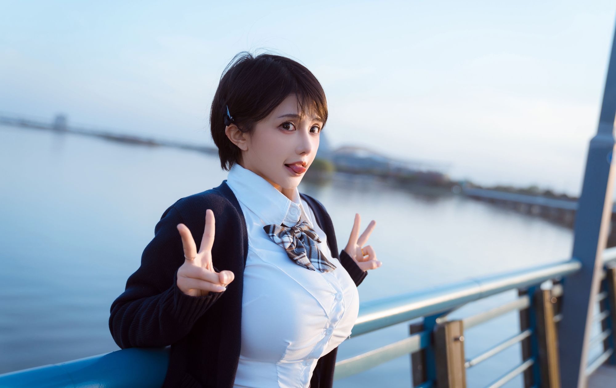 No.414 - 「古阿扎」春日短发 [17P]-coswz-cos王者