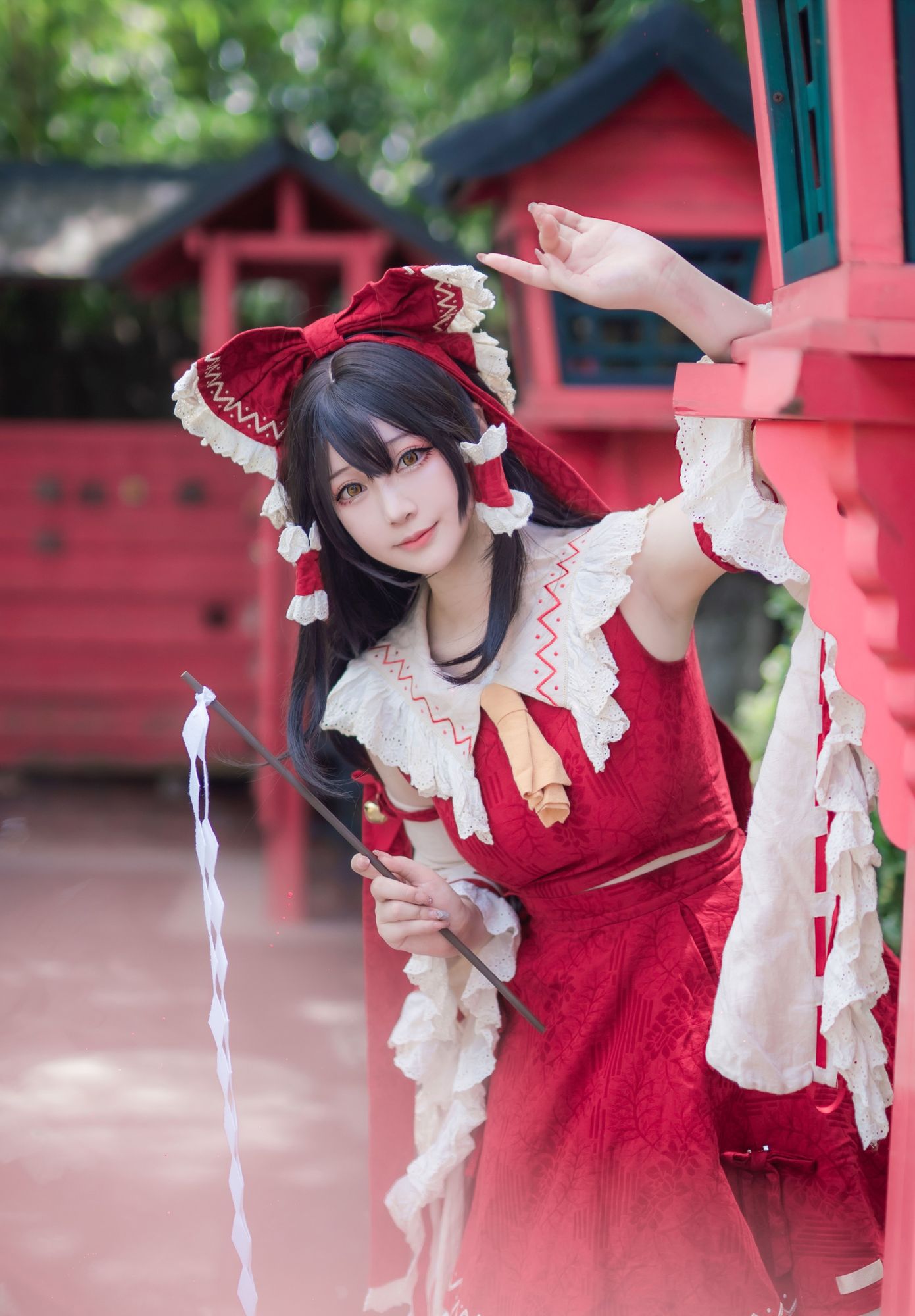 No.415 - 「Halo_酱」博丽灵梦 [12P]-coswz-cos王者