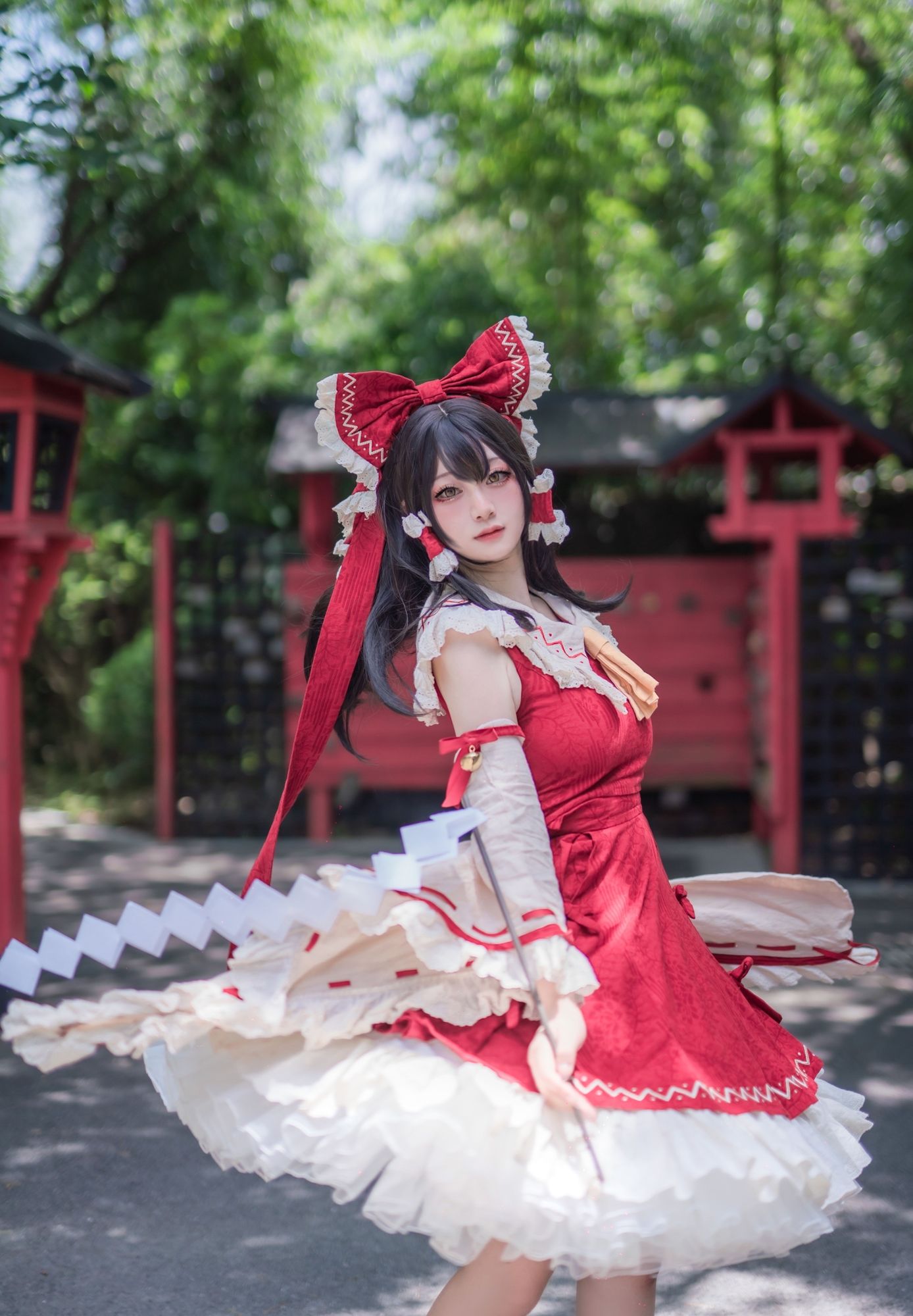 图片[2]-No.415 – 「Halo_酱」博丽灵梦 [12P]-coswz-cos王者