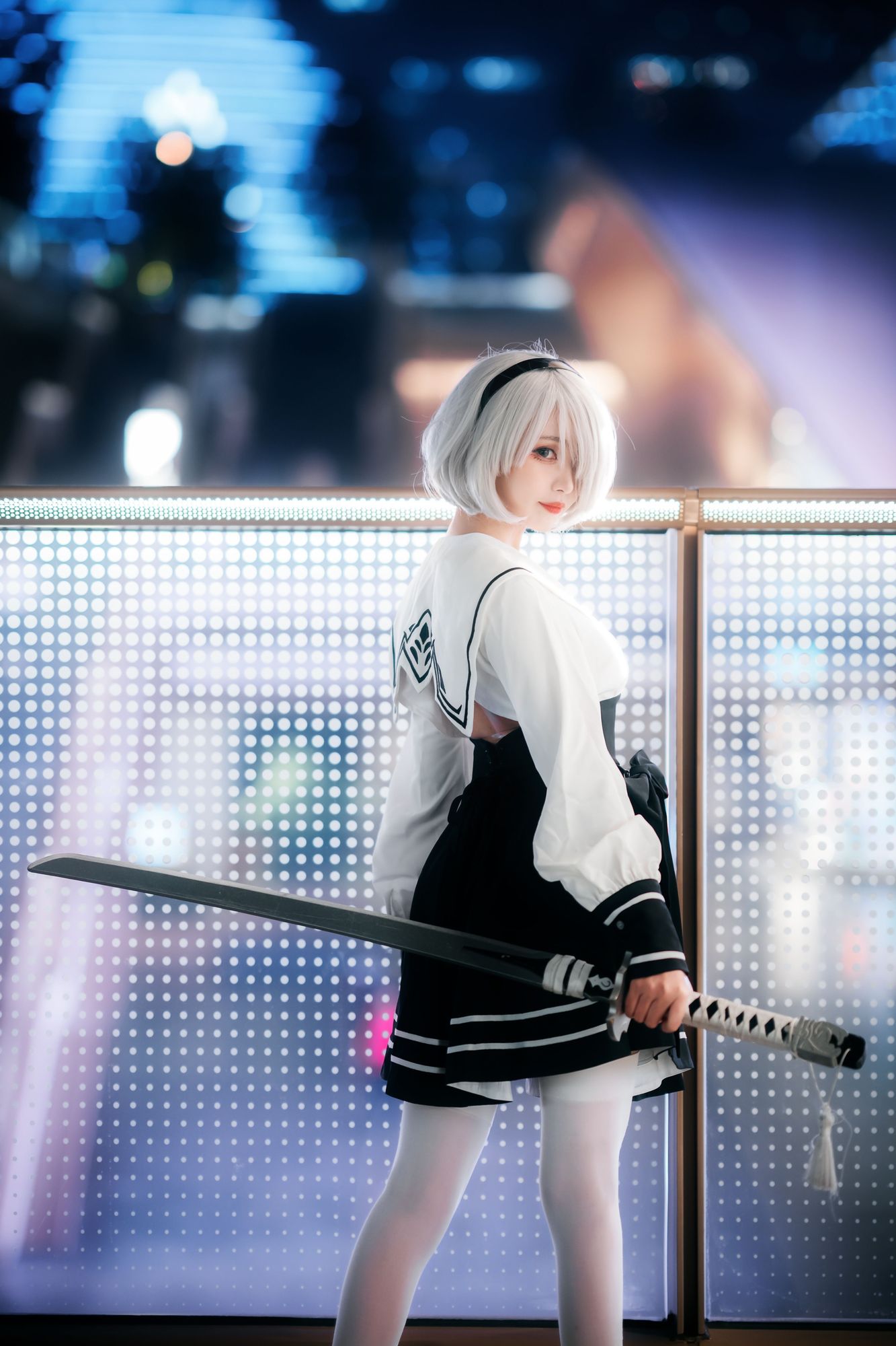 图片[2]-No.427 – 「凰儿」2B还有JK [10P]-coswz-cos王者