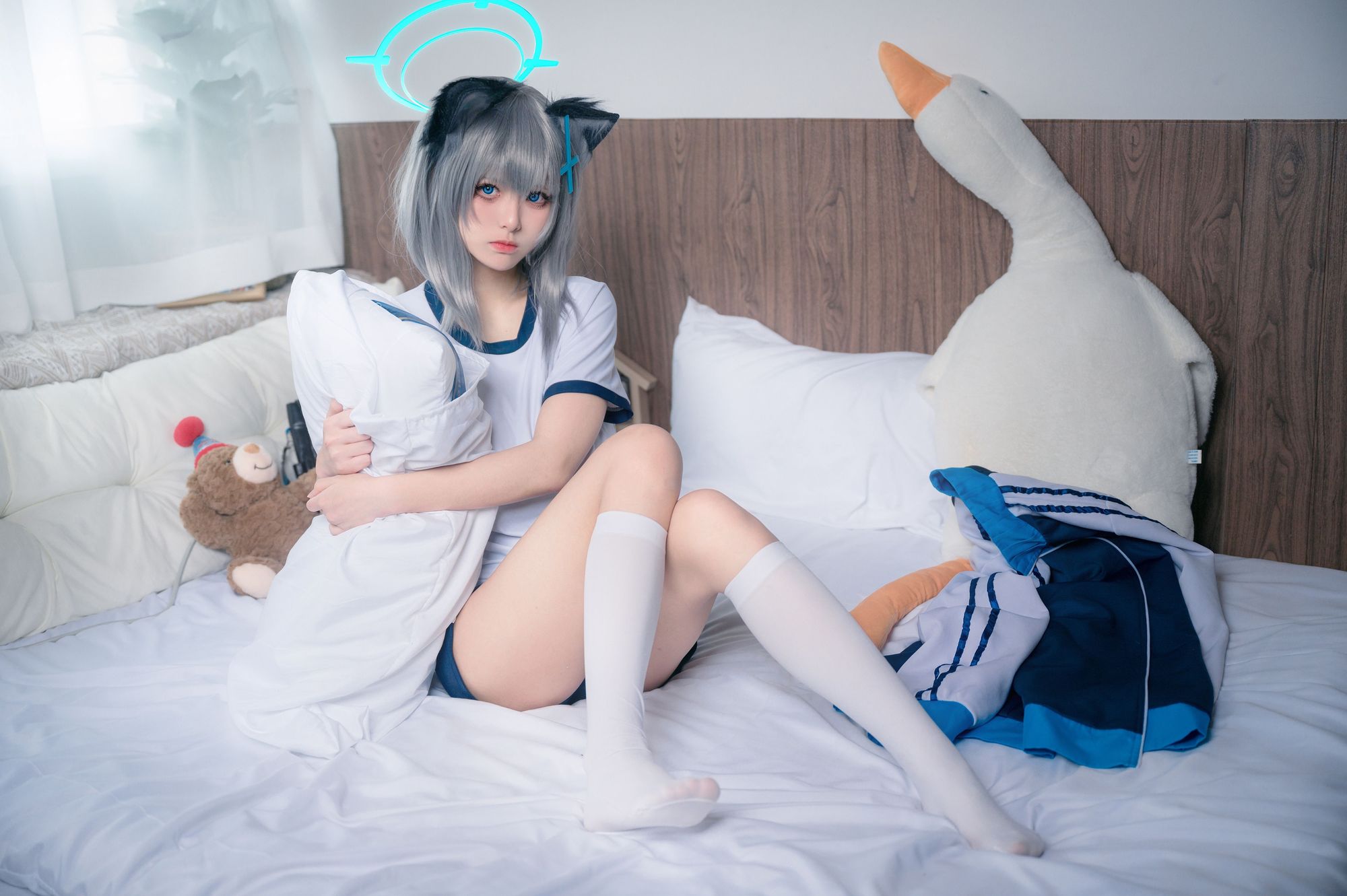 图片[4]-No.440 – 「九柒喵」体操服白子 [17P]-coswz-cos王者