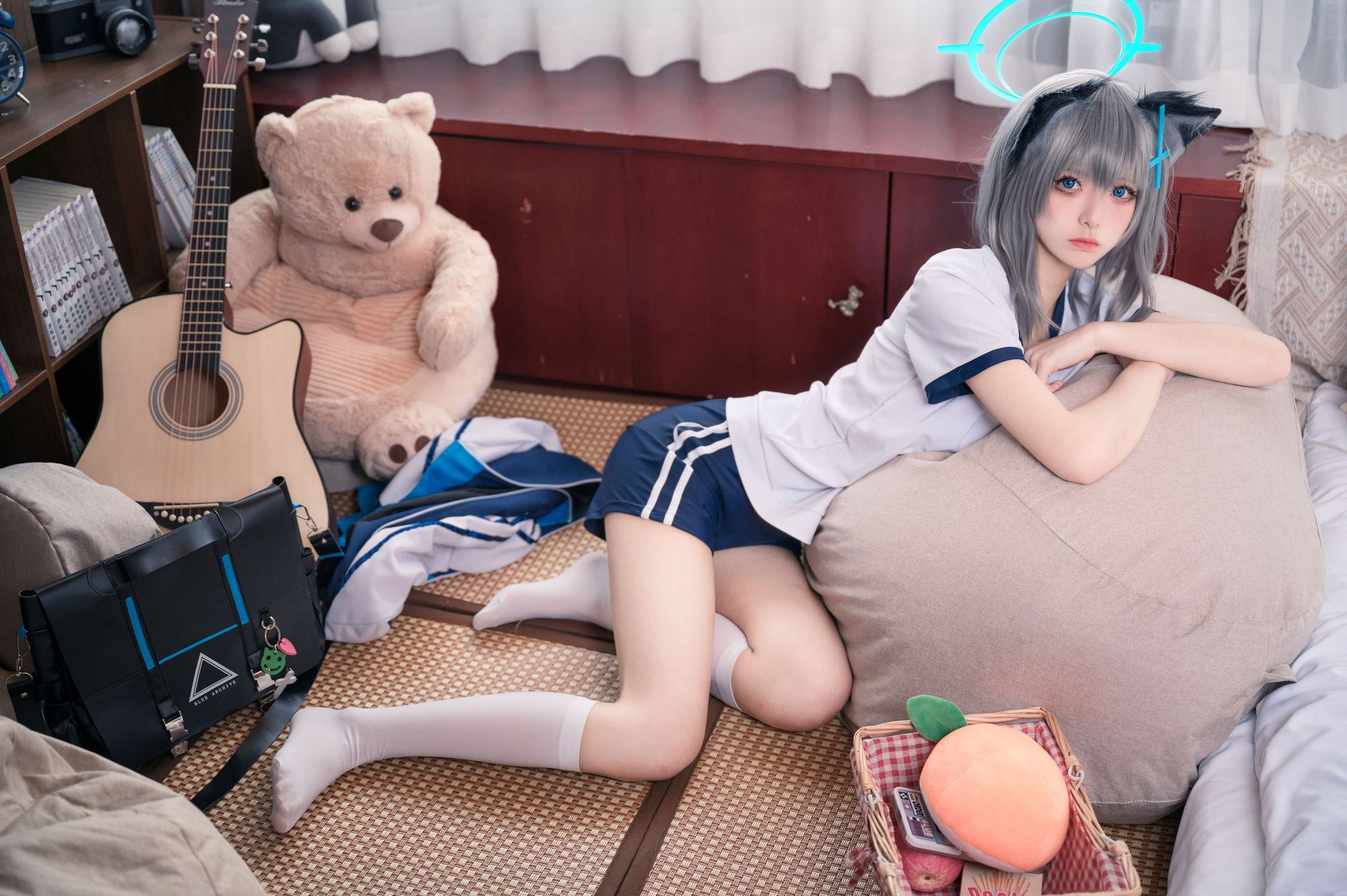 图片[5]-No.440 – 「九柒喵」体操服白子 [17P]-coswz-cos王者