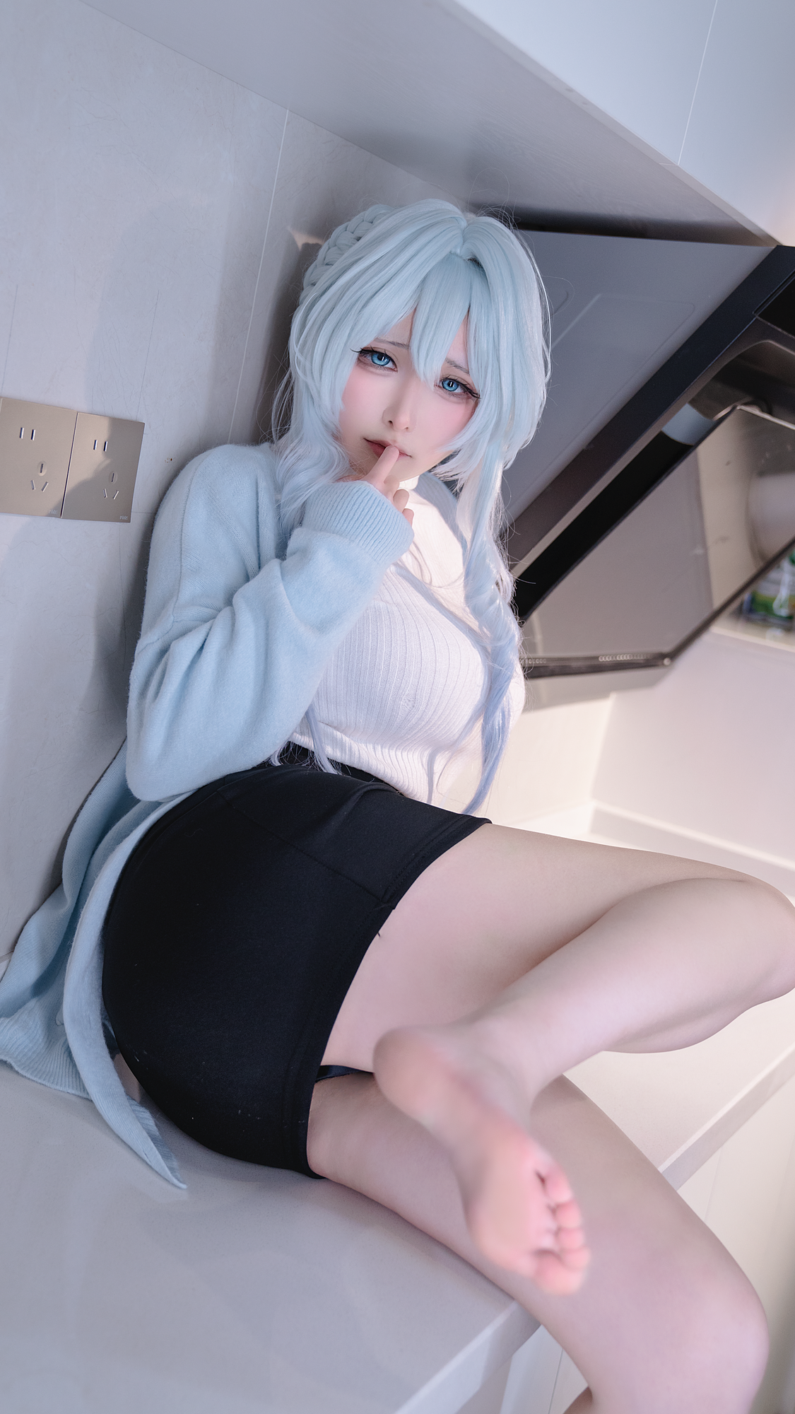 图片[5]-No.448 – 「樱梨梨Eriri」阴阳师 雪女 [32P]-coswz-cos王者