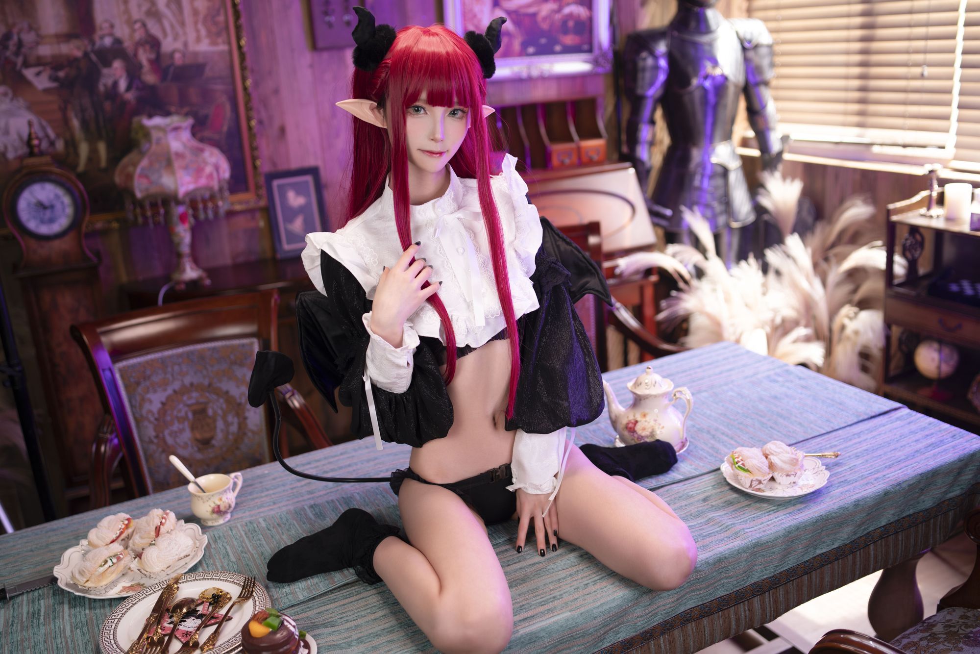 图片[3]-No.478 – 「坂坂白」喜多川海梦 魅魔 [16P]-coswz-cos王者