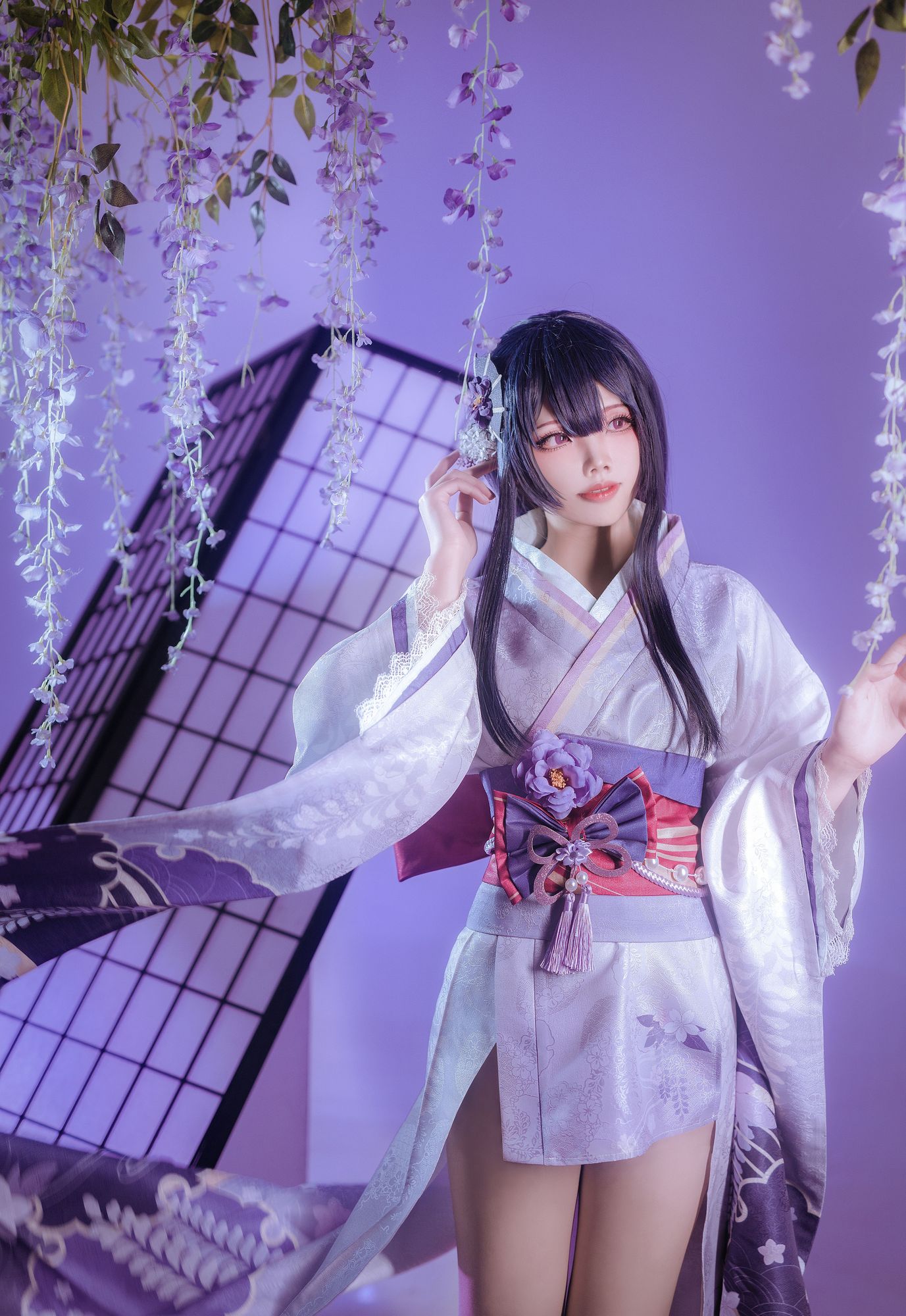 No.483 - 「墨色的团子_墨舒」原神 雷电将军 [14P]-coswz-cos王者