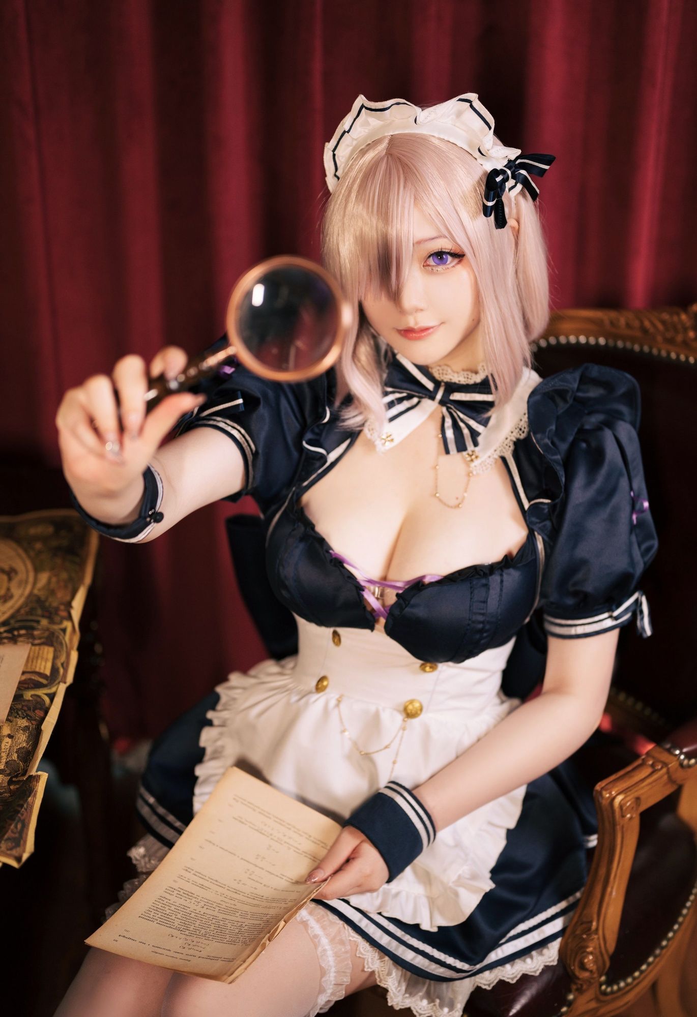 图片[6]-No.501 – 「Halo_酱」FGO 玛修女仆同人 [11P]-coswz-cos王者