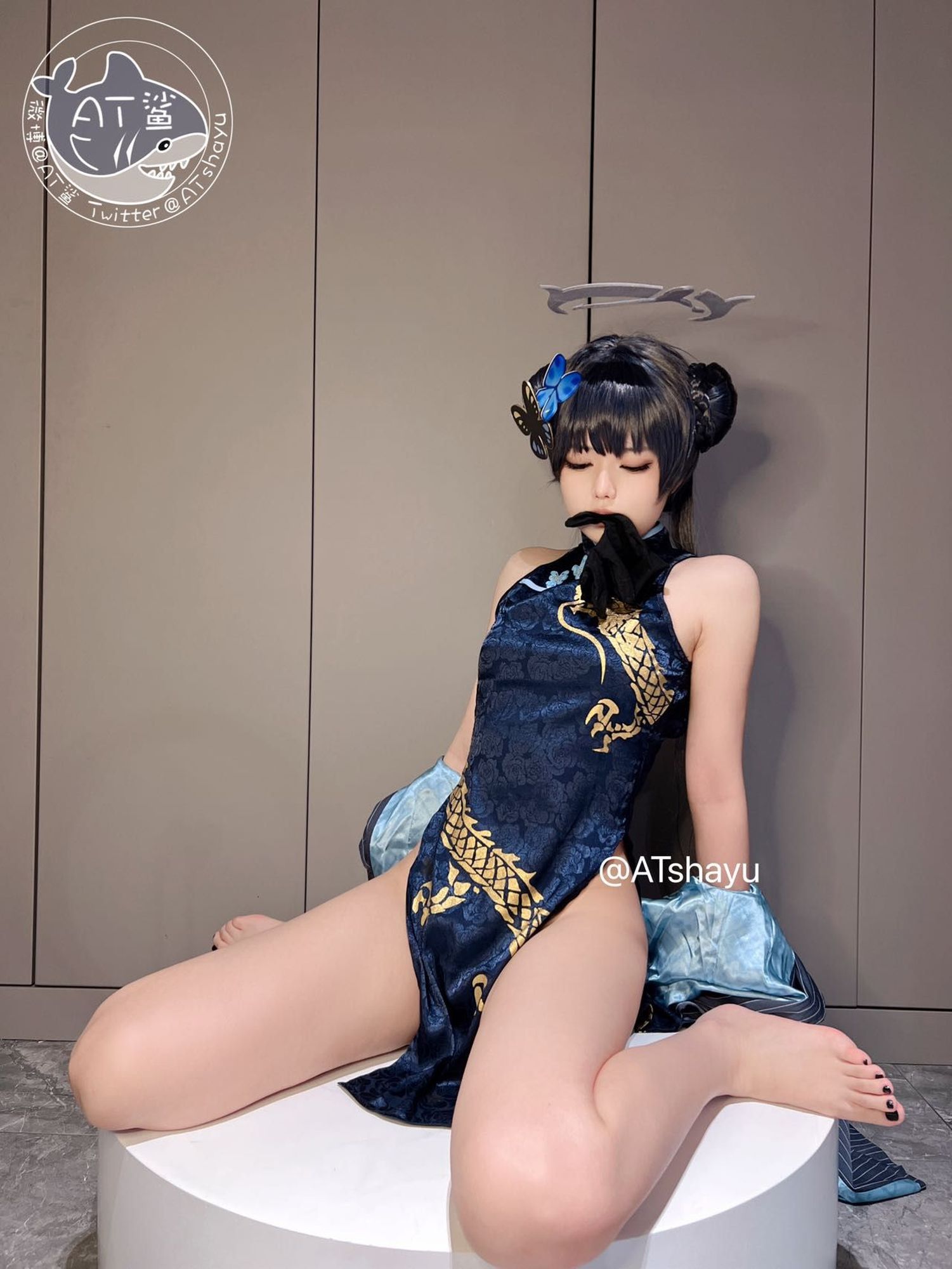 图片[6]-No.028 – 蔚蓝档案 妃咲旗袍 [30P]-coswz-cos王者