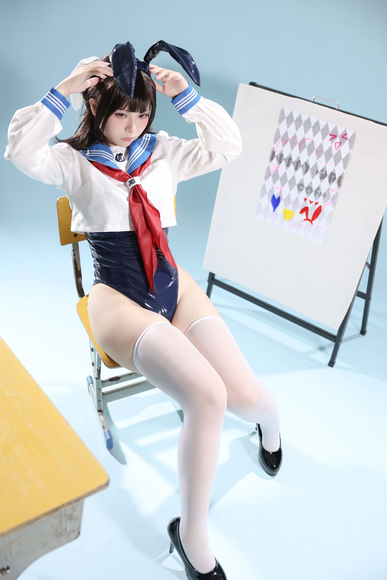 图片[6]-No.118 – 水手服兔女郎咖啡厅 [27P]-coswz-cos王者