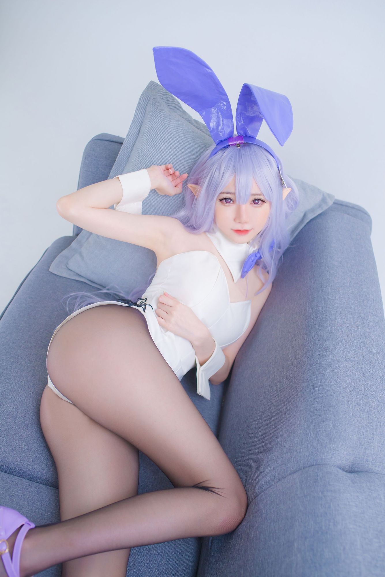 图片[6]-No.054 – Emilia BunnyGirl [32P]-coswz-cos王者