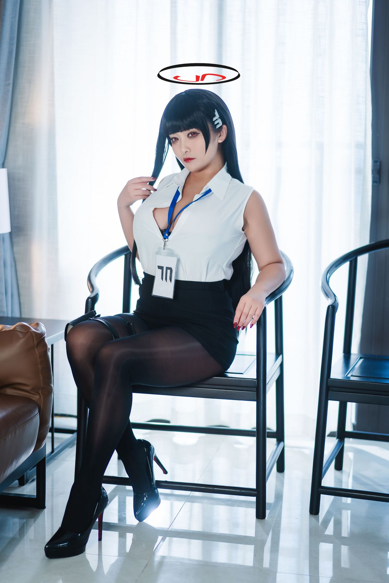 图片[71]-No.066 – 蔚蓝档案 莉音 [72P]-coswz-cos王者