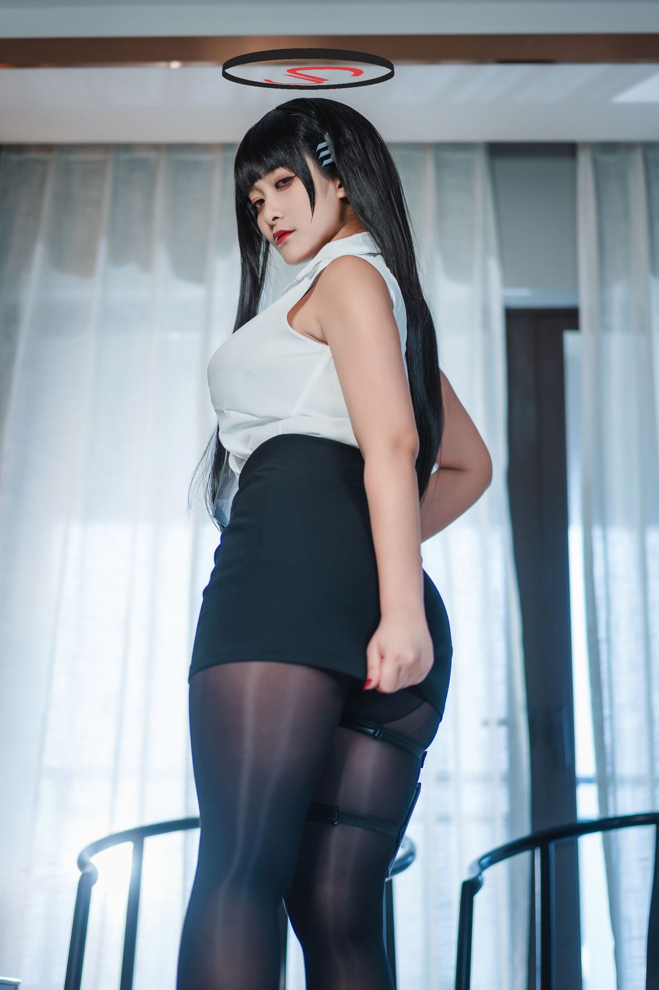 图片[53]-No.066 – 蔚蓝档案 莉音 [72P]-coswz-cos王者